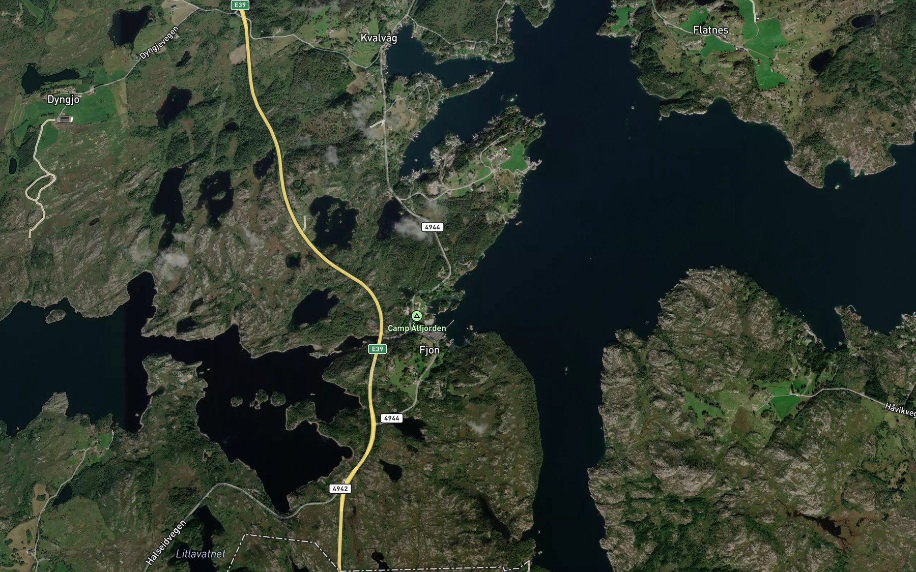 Satellite map of the Rasmusvika
