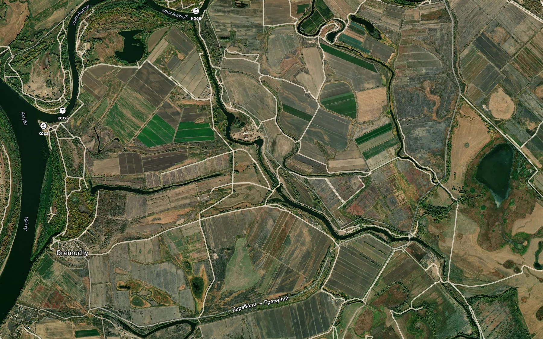 Satellite map of the Yerik Molochnyy