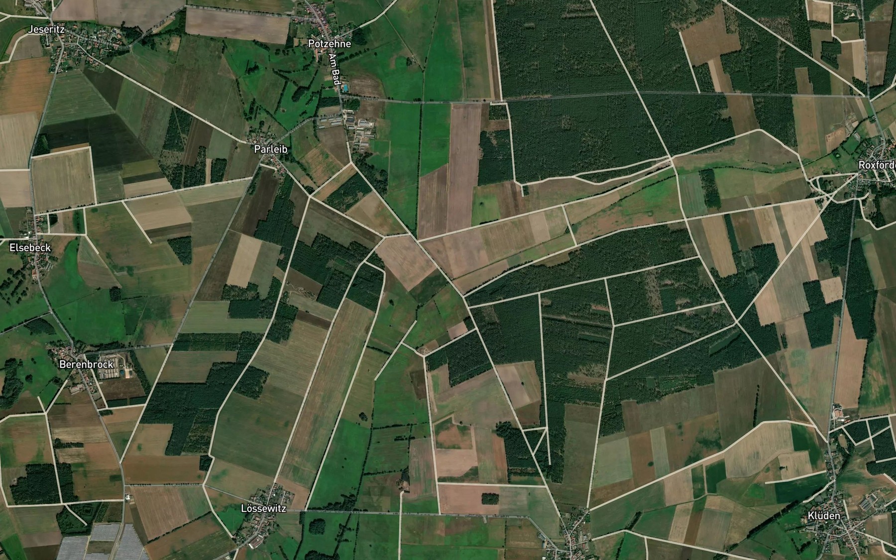 Satellite map of the Bruckengraben