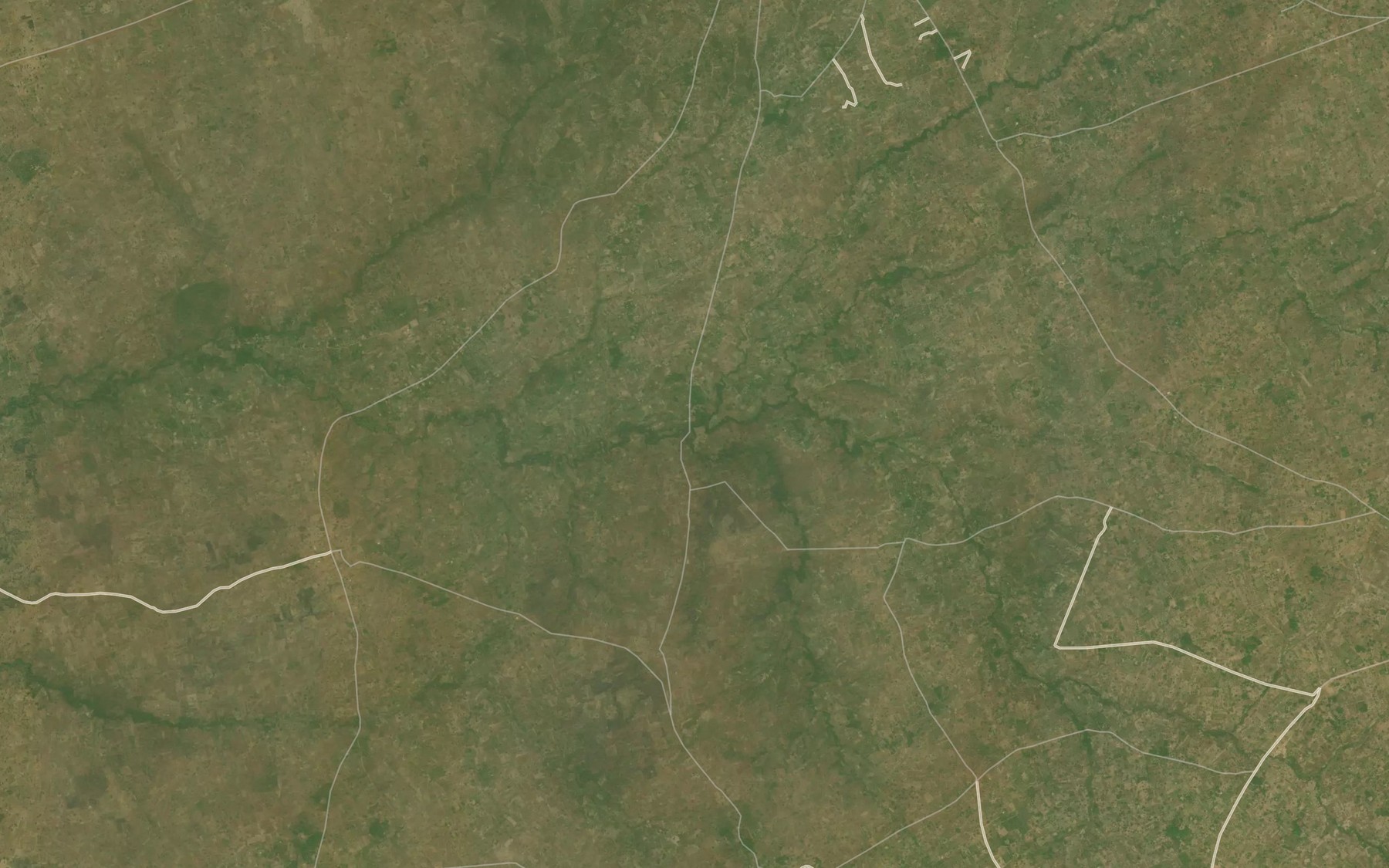 Satellite map of the River Aao
