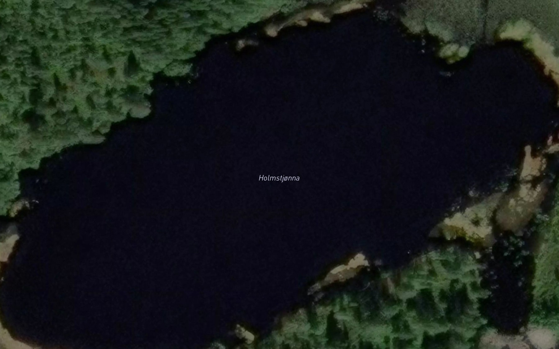 Satellite map of the Holmstjorna