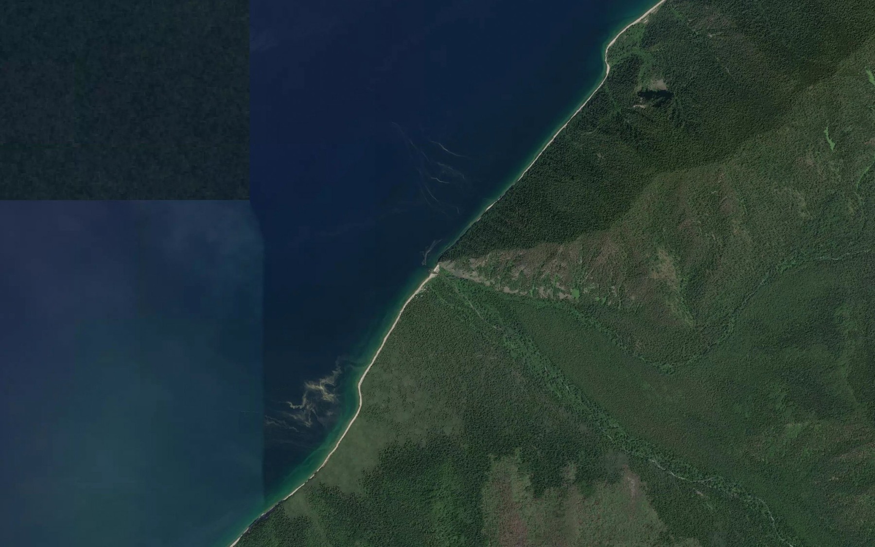 Satellite map of the Malaya Cheremshanka