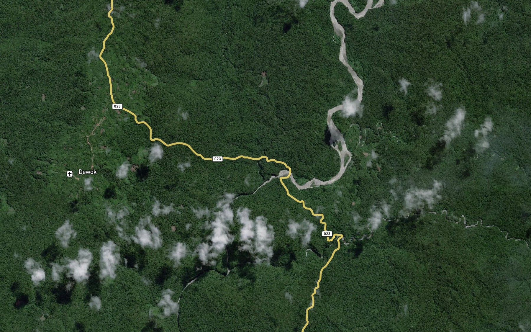 Satellite map of the Usum