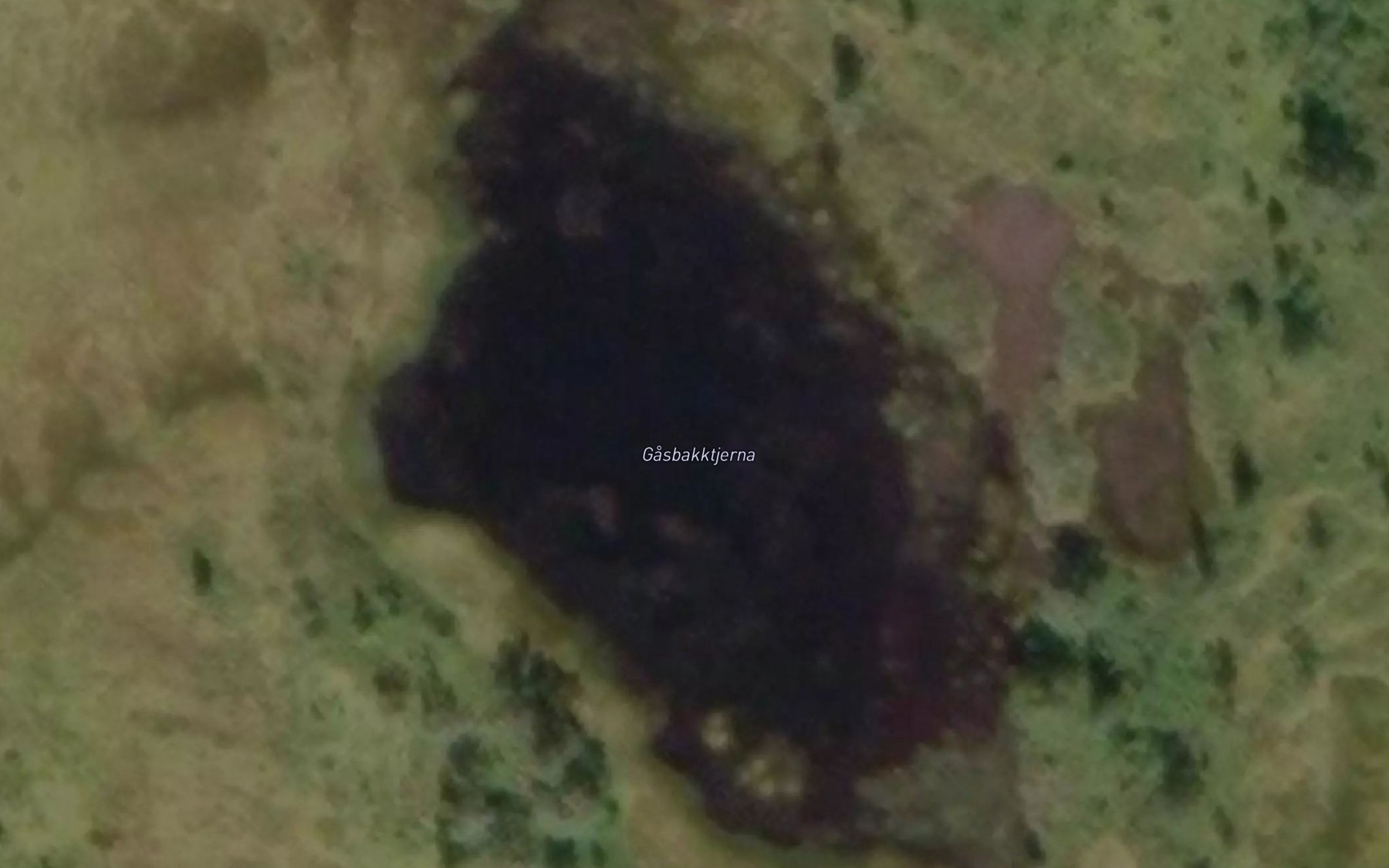 Satellite map of the Gasbakktjerna