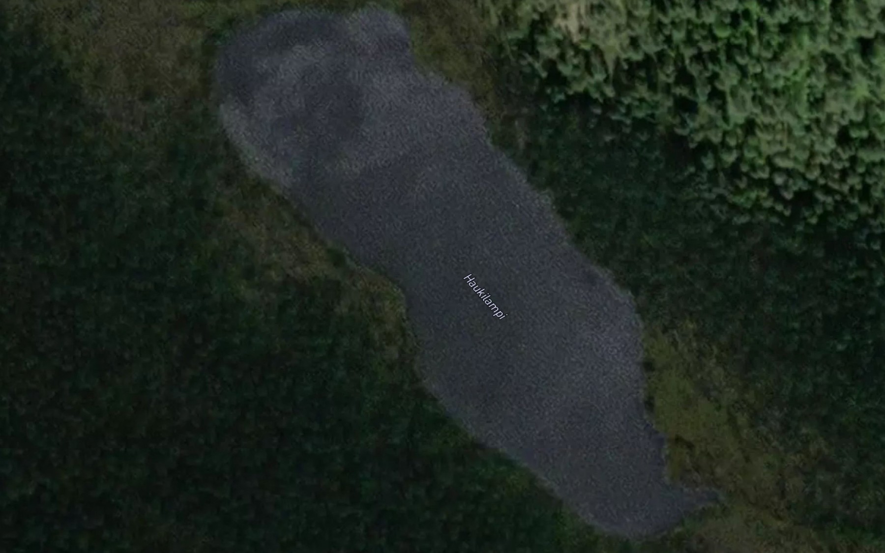 Satellite map of the Haukilampi