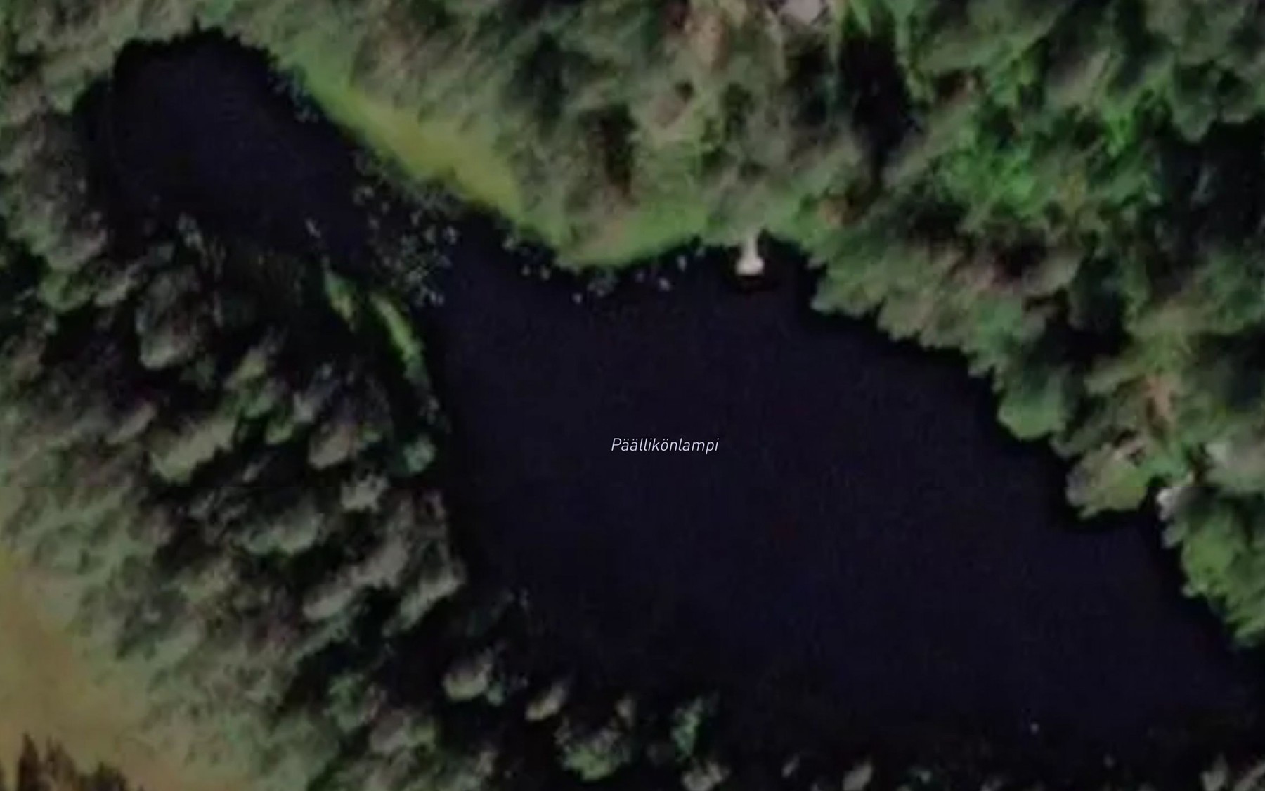 Satellite map of the Paallikonlampi