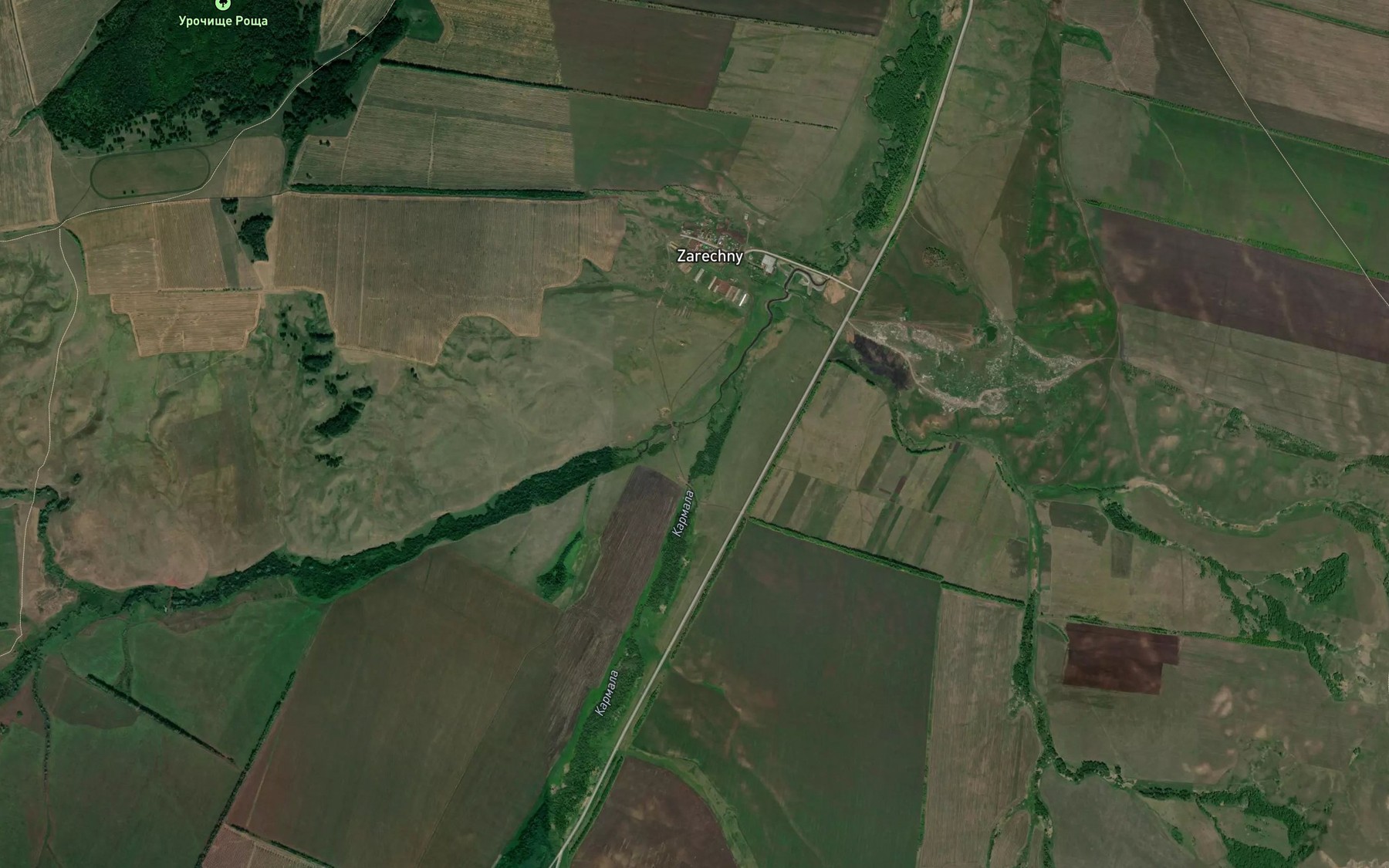 Satellite map of the Karmala