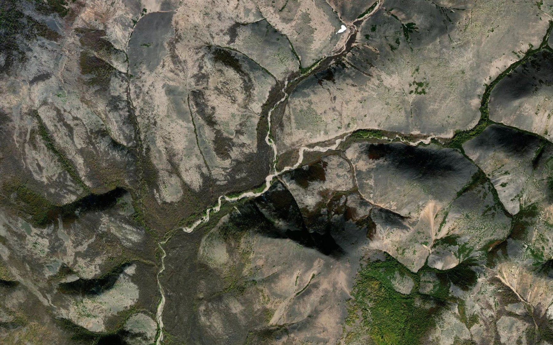 Satellite map of the Pravaya Odzhana