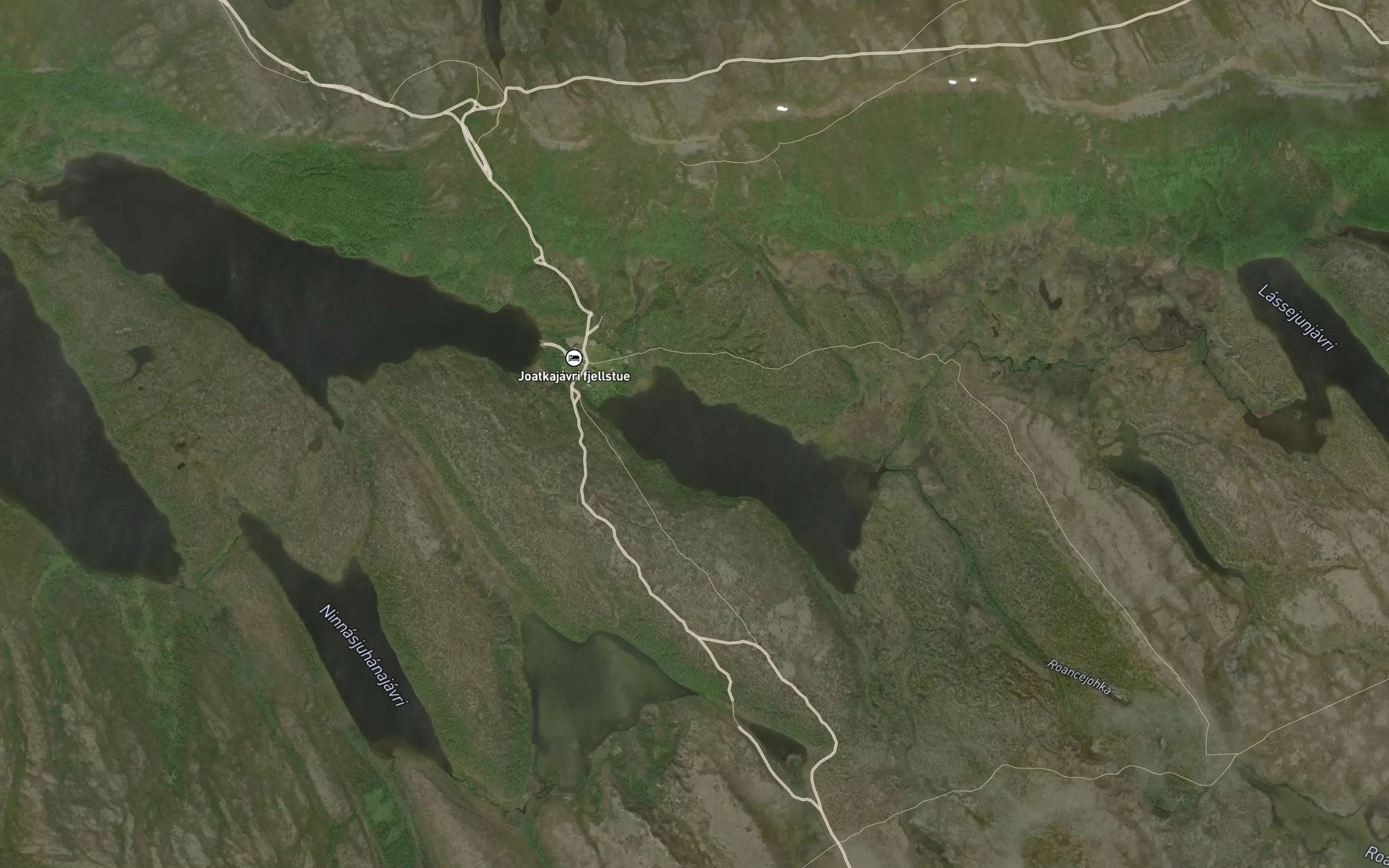 Satellite map of the Dallojavri