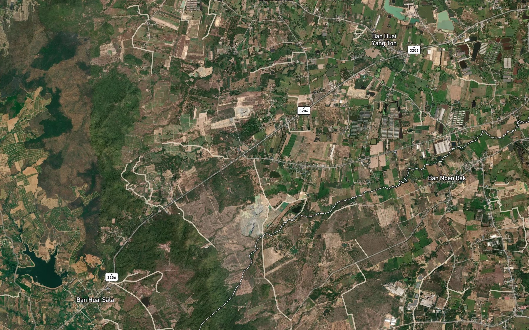 Satellite map of the Nong Lang Ka