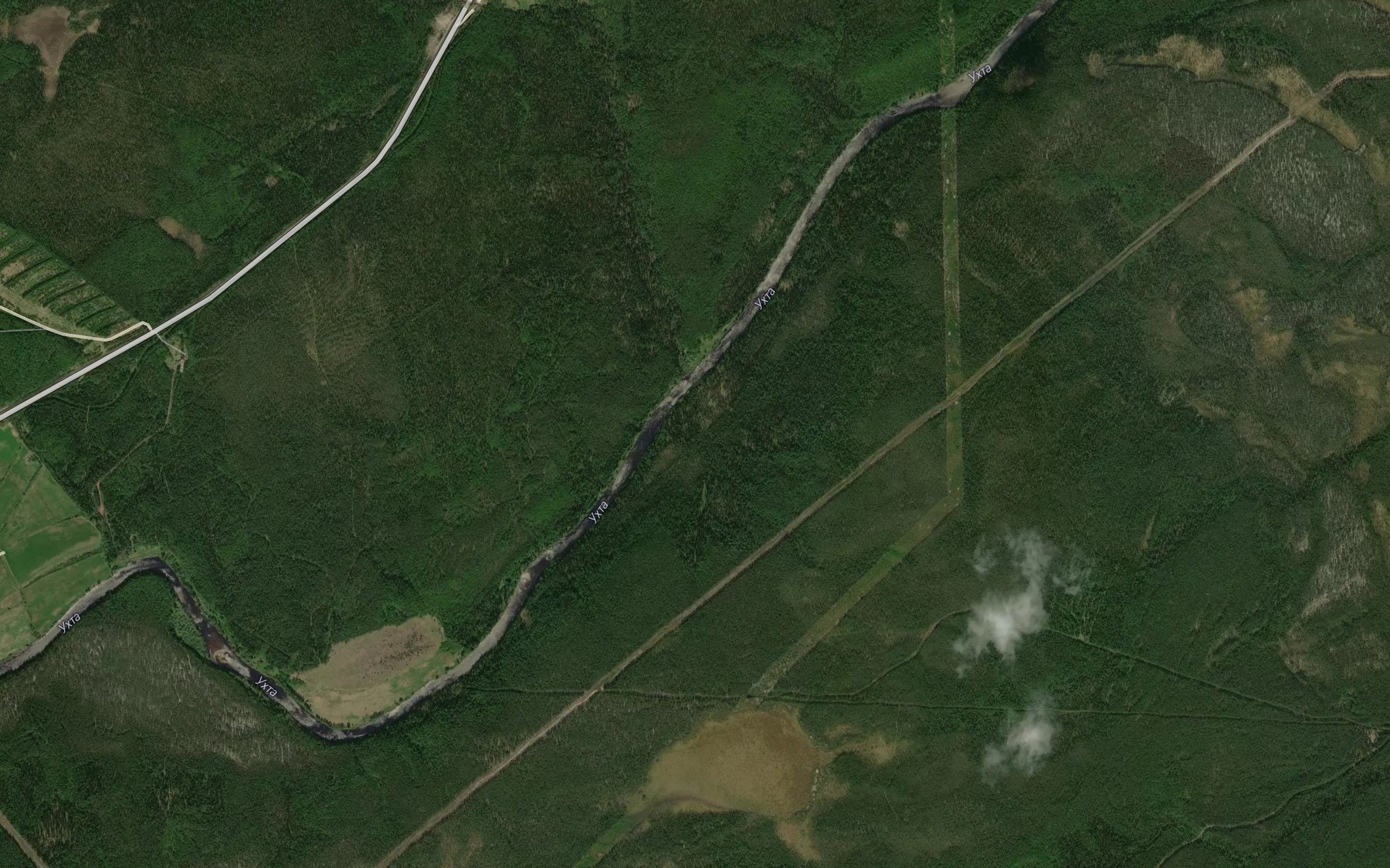 Satellite map of the Gord"yel'