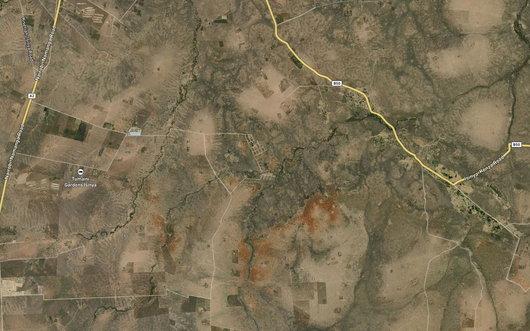 Satellite map of the Olmeroyi