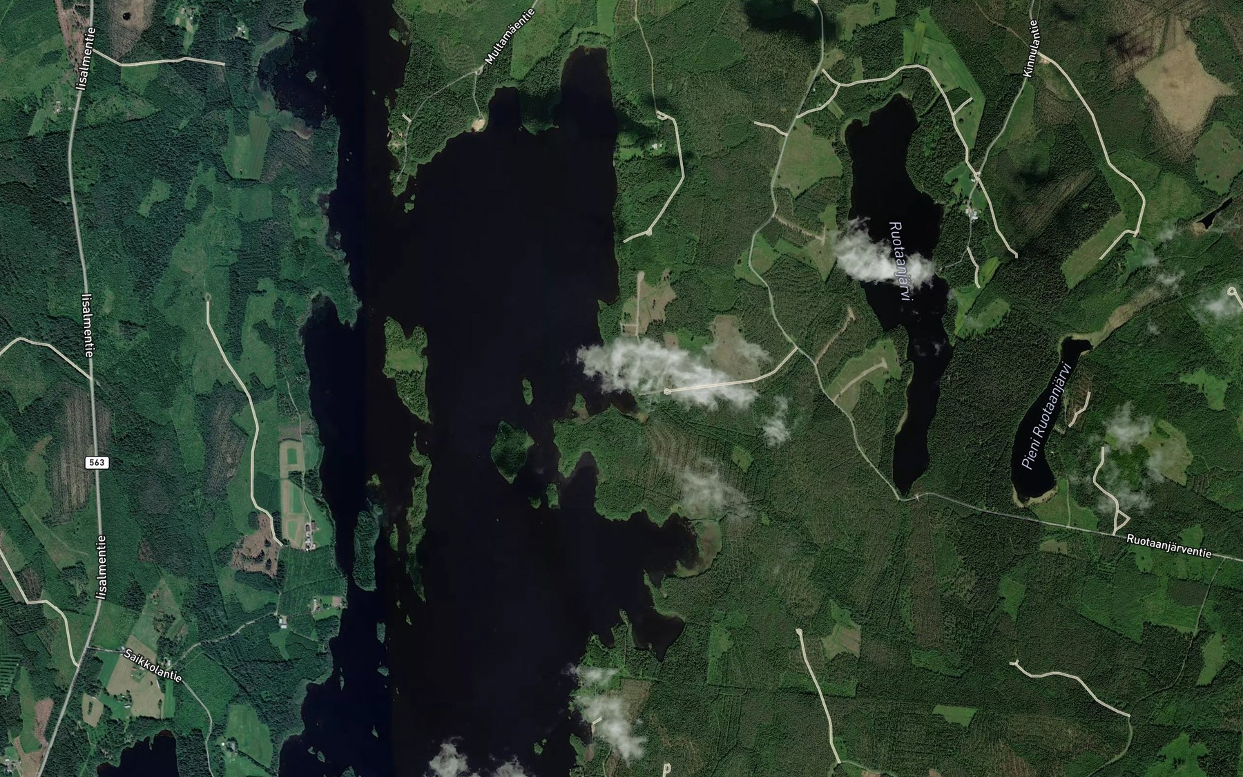 Satellite map of the Konttilahti