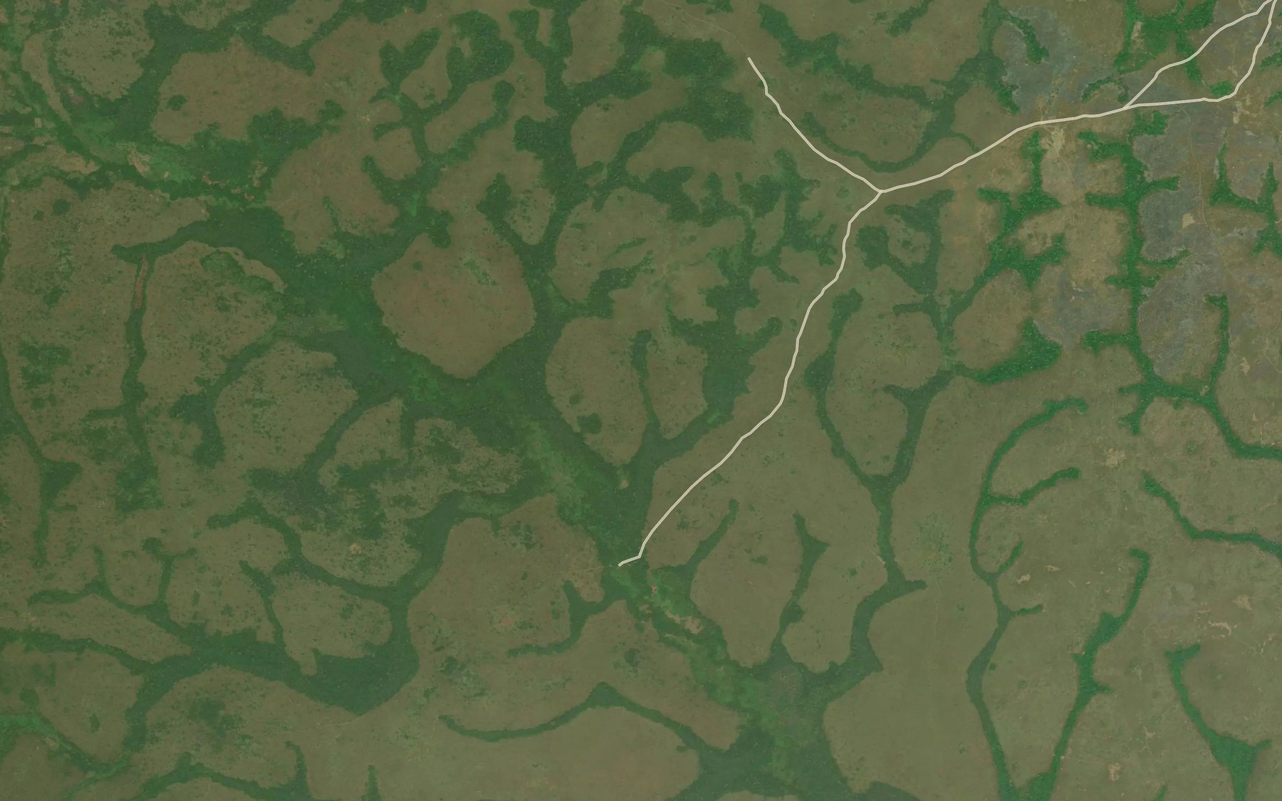 Satellite map of the Nadangmo
