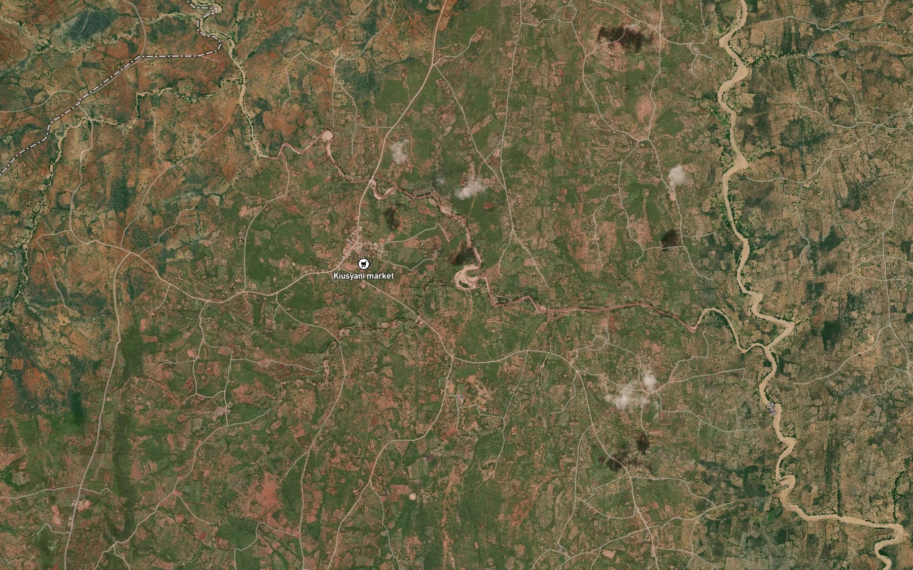 Satellite map of the Makusya