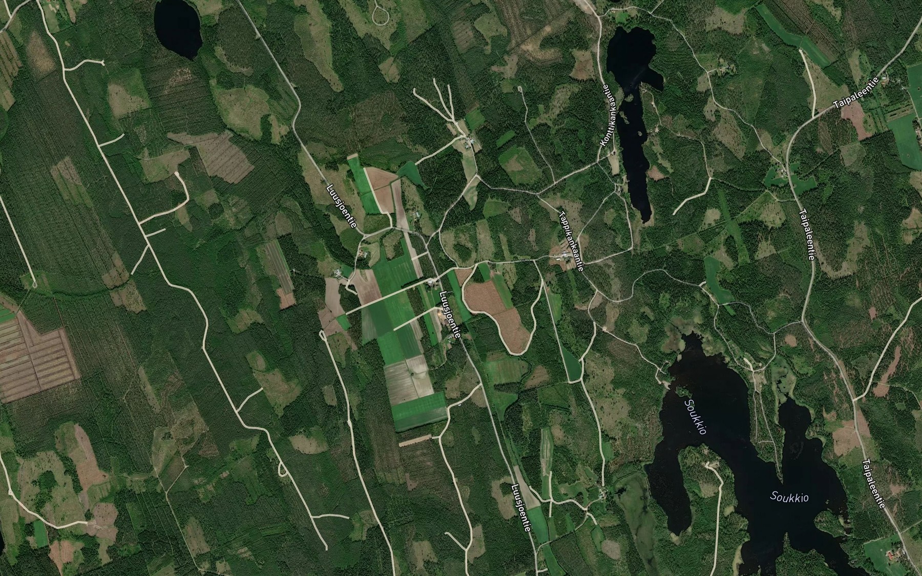 Satellite map of the Teuripuru