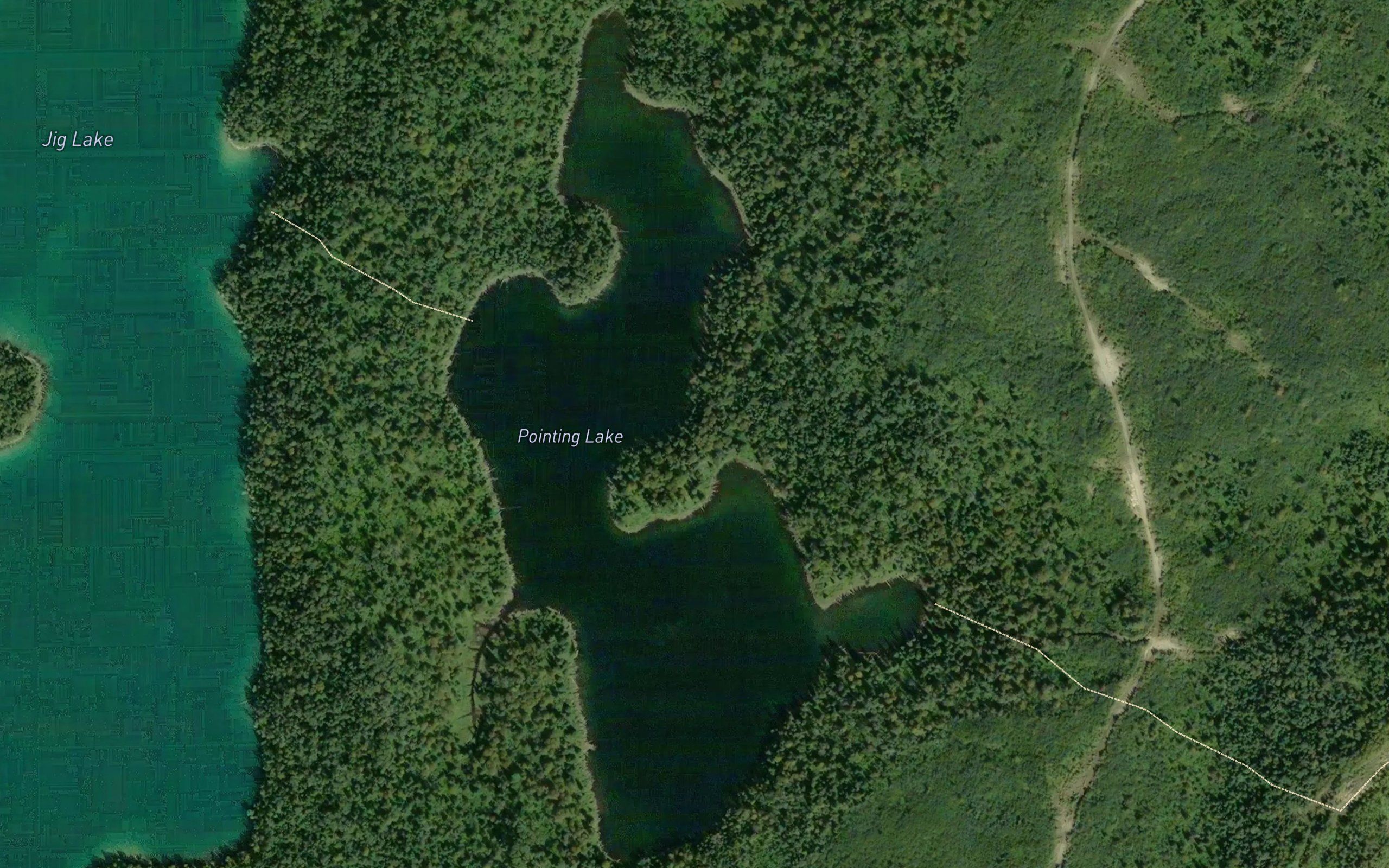 Pointing Lake