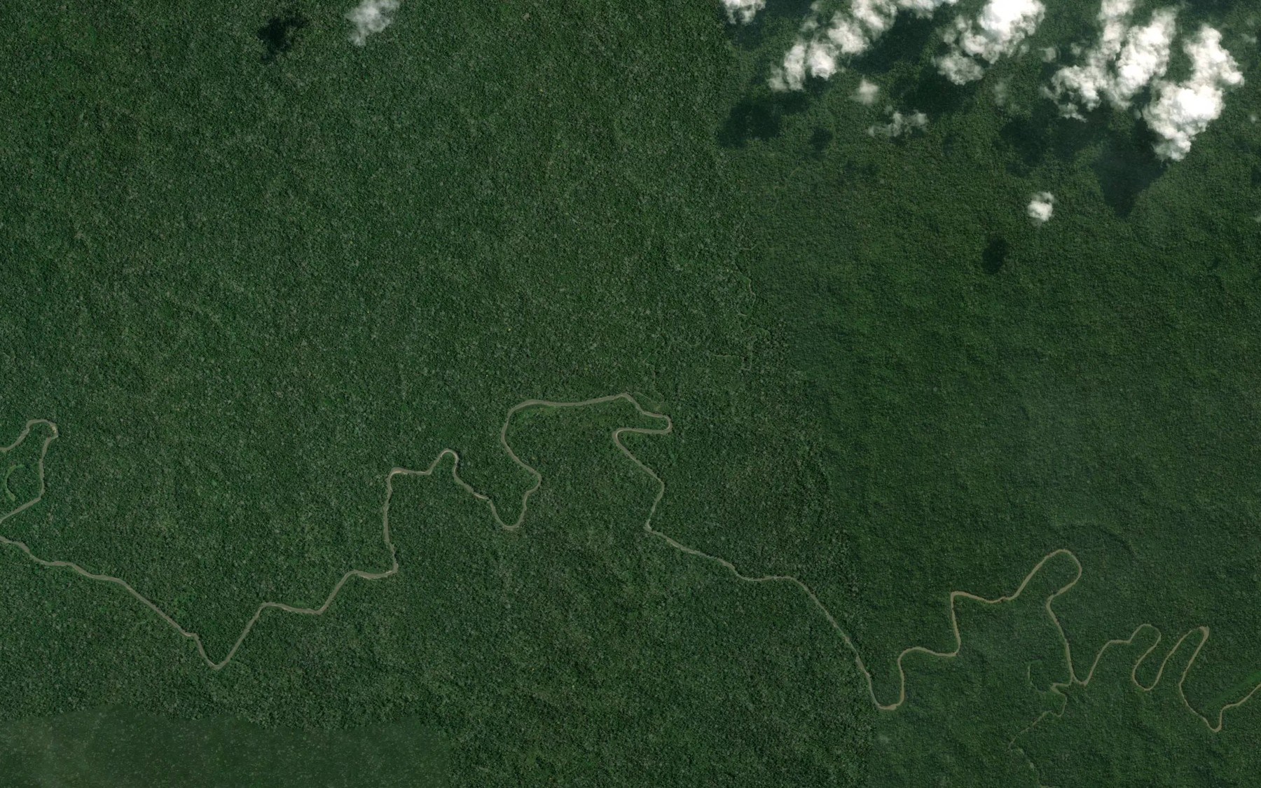 Satellite map of the Quebrada Union