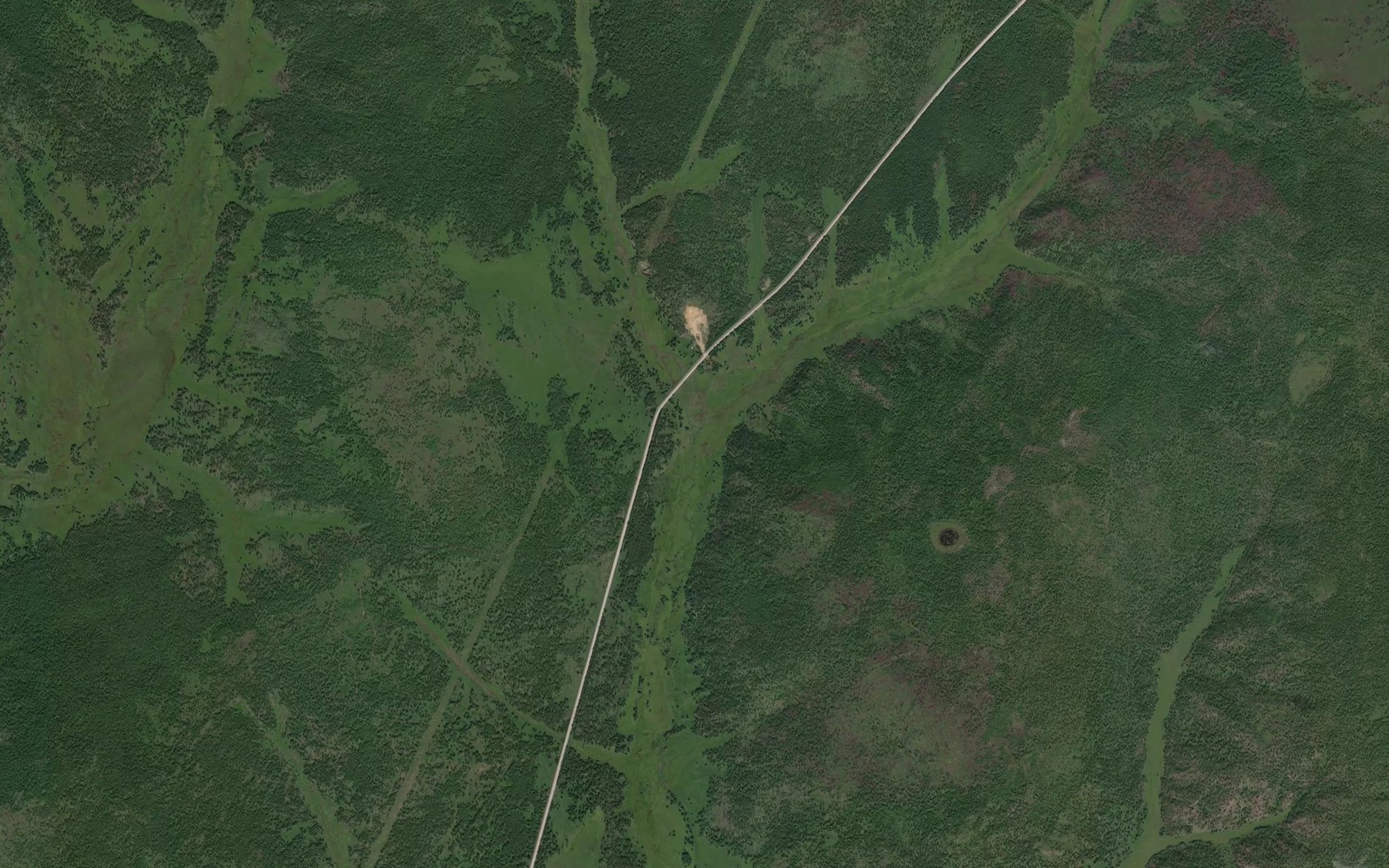 Satellite map of the Volchiy