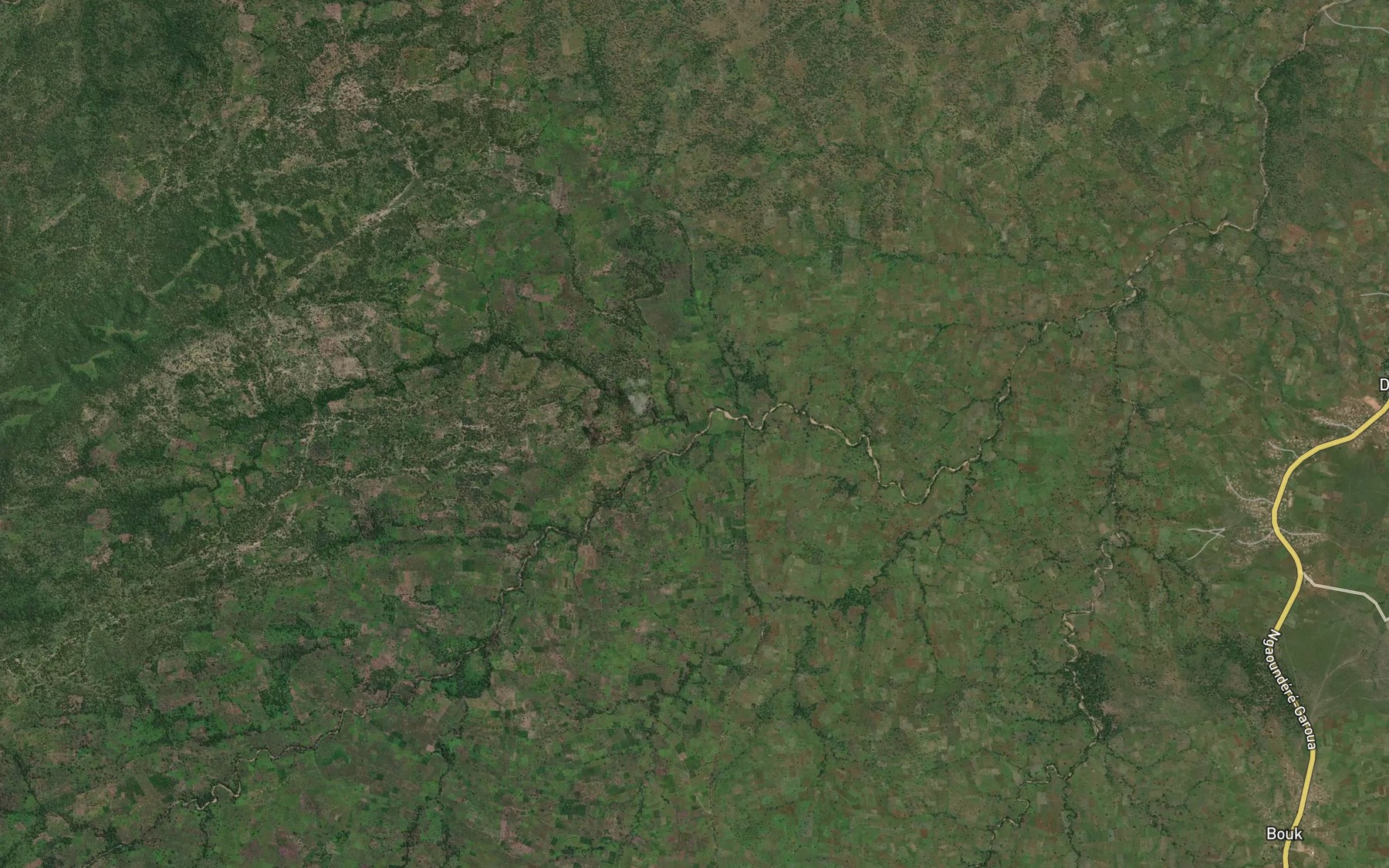 Satellite map of the Mayo Wani