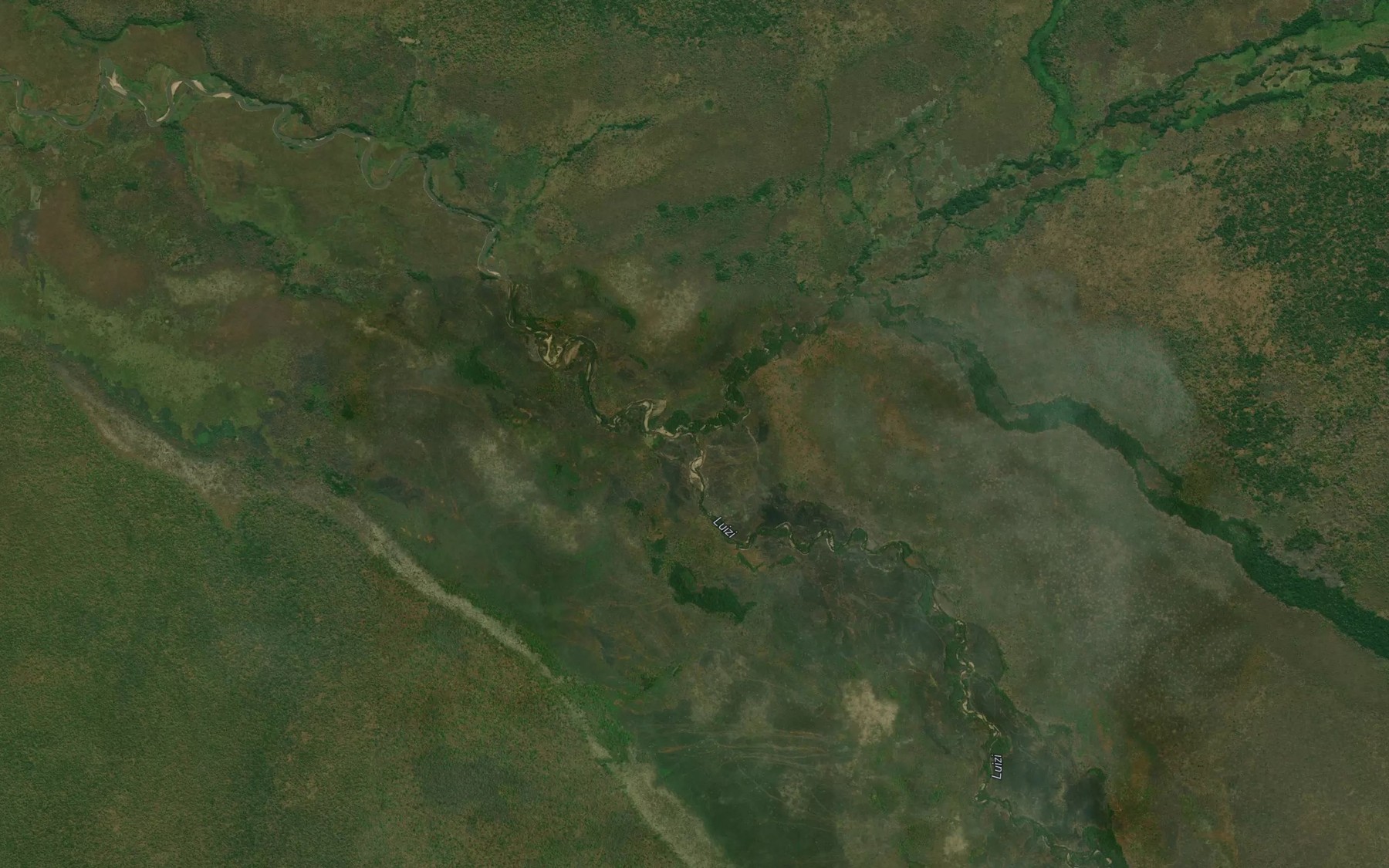 Satellite map of the Luweyey