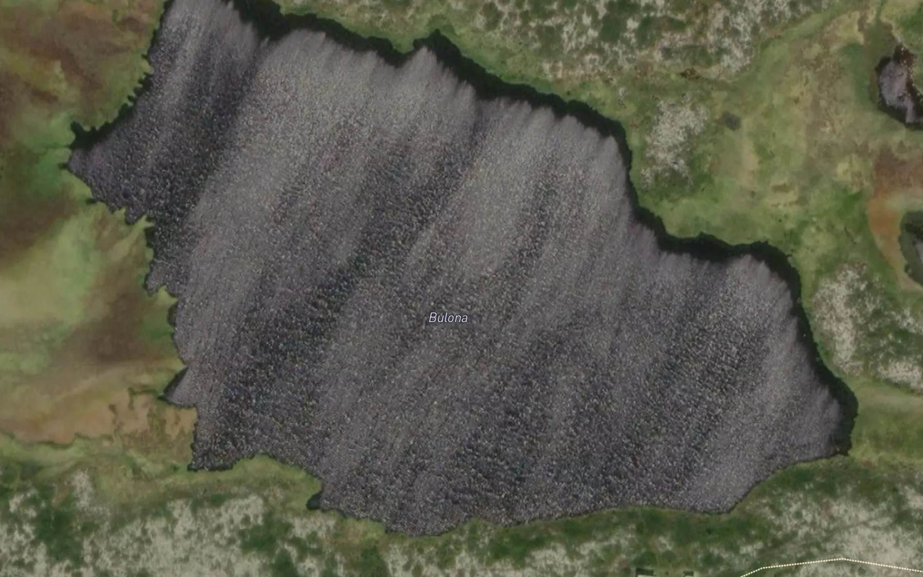 Satellite map of the Bulona