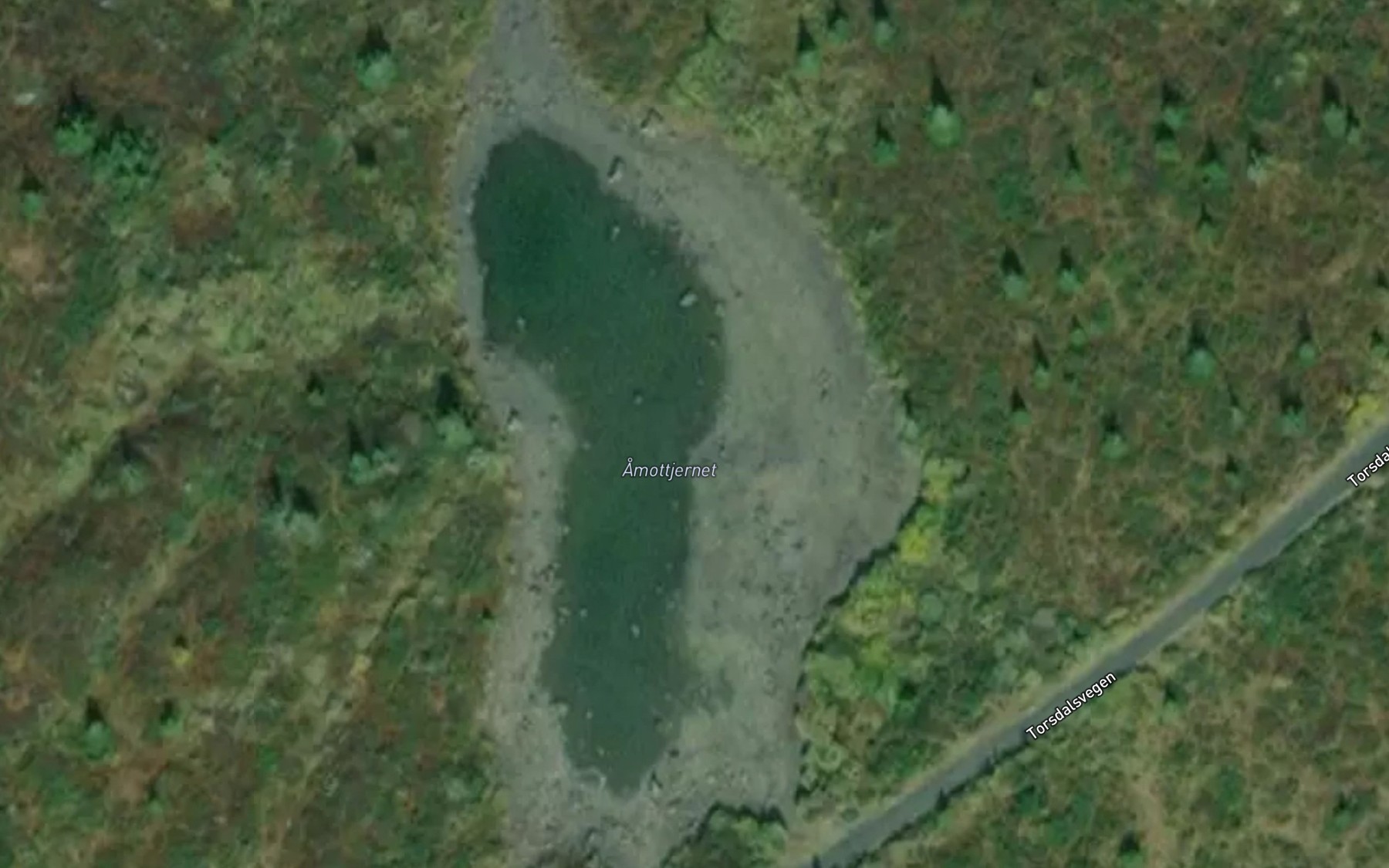 Satellite map of the Amottjernet