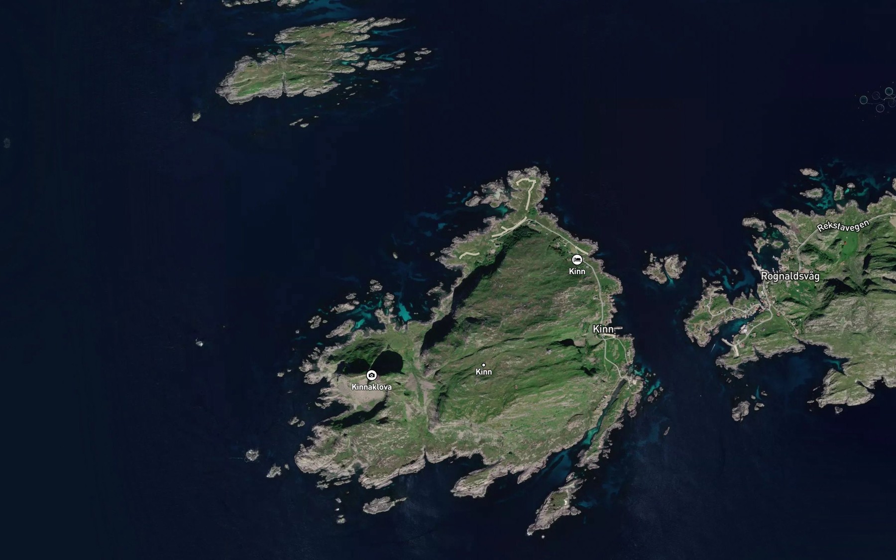 Satellite map of the Hoyskarvika