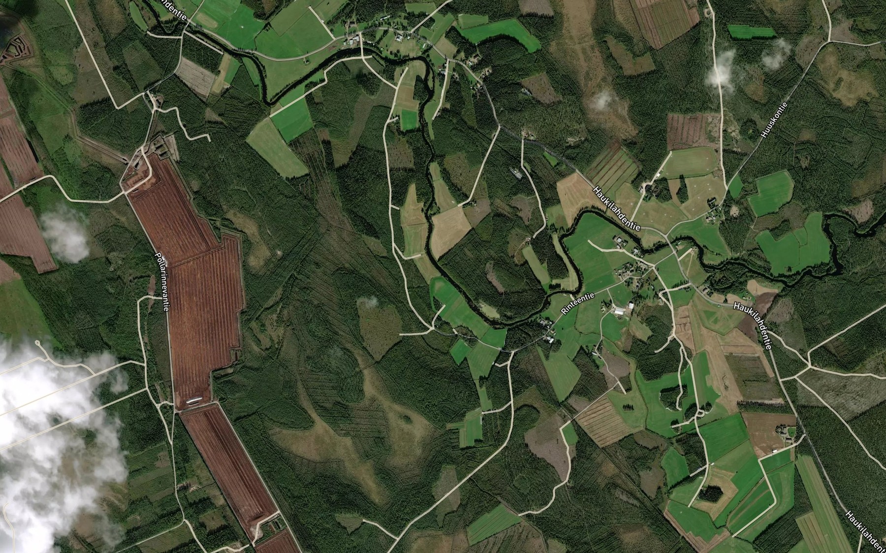 Satellite map of the Sammaloja