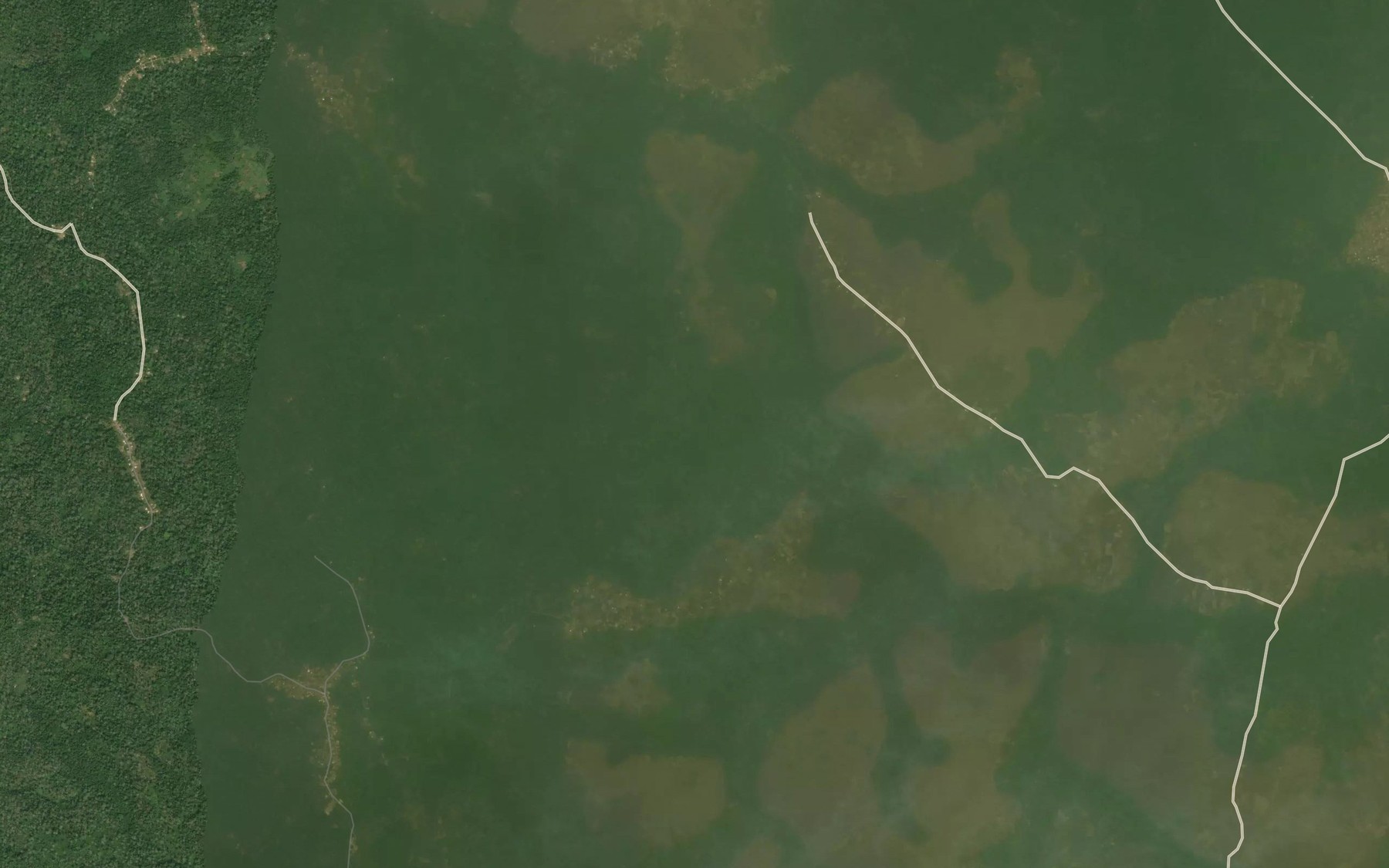 Satellite map of the Mongatou
