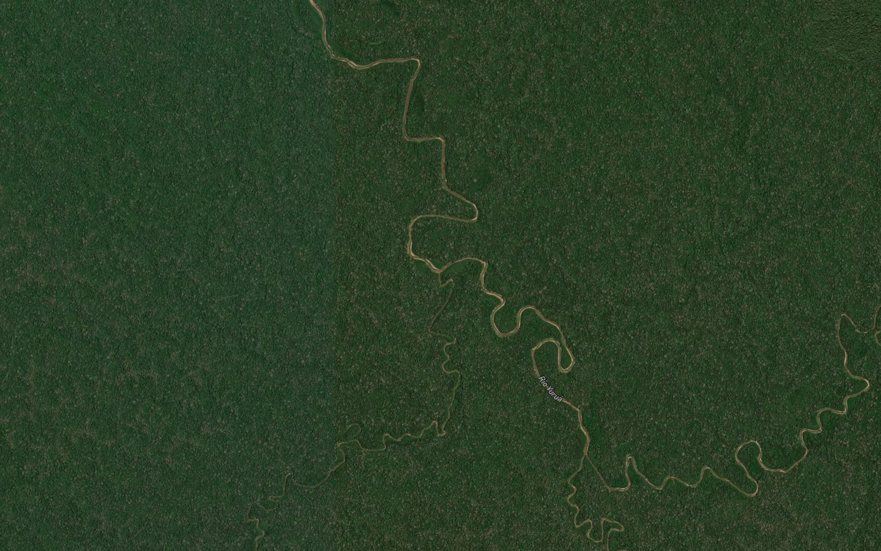 Satellite map of the Rio Guineiyacu