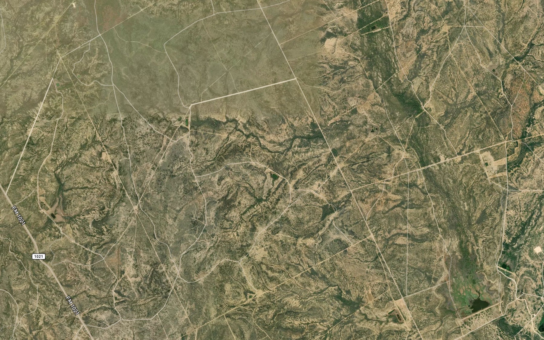 Satellite map of the Cage Lake Number 1