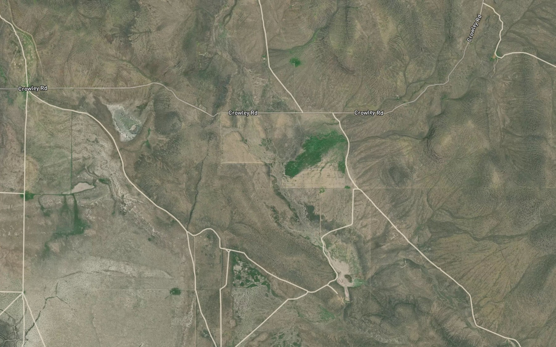 Satellite map of the Loveland Creek