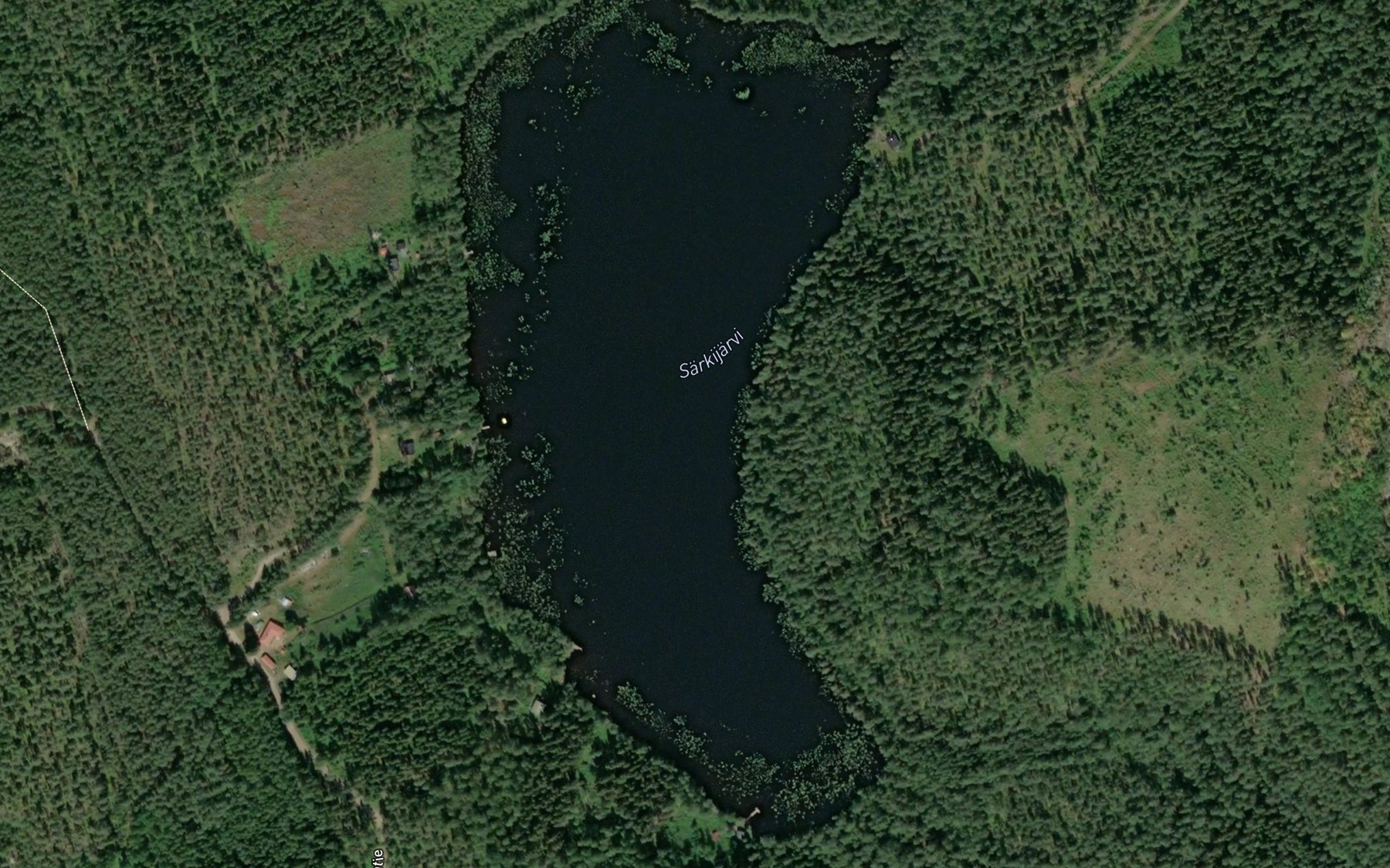 Satellite map of the Sarkijarvi