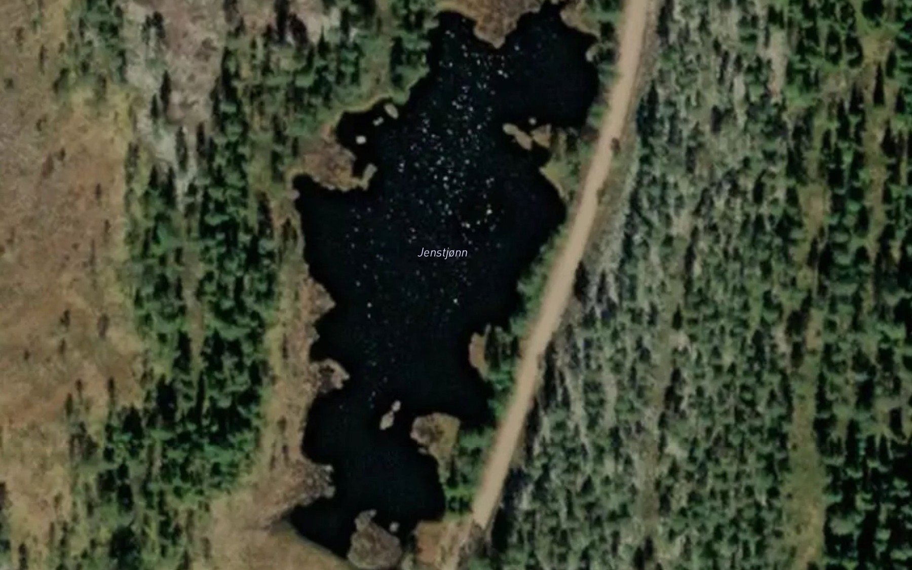 Satellite map of the Jenstjorn