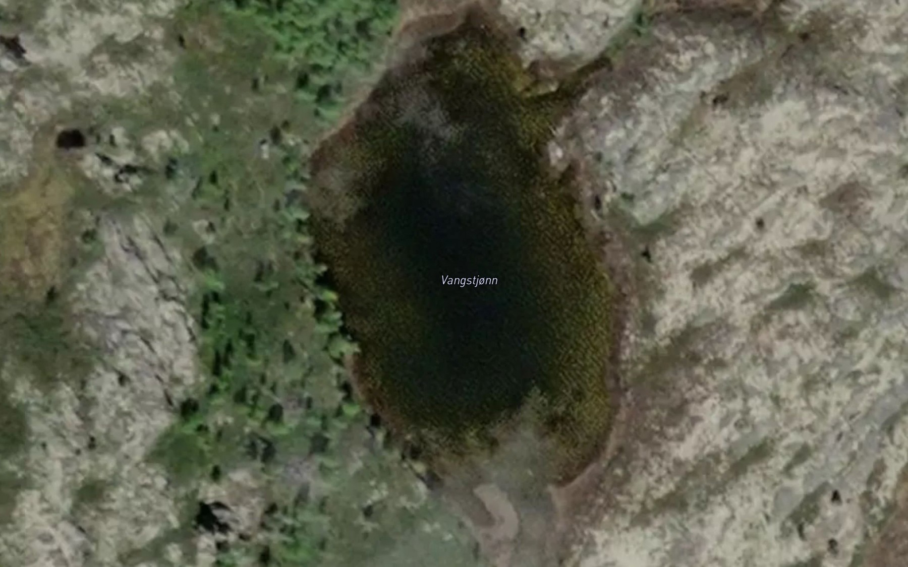 Satellite map of the Vangstjonn