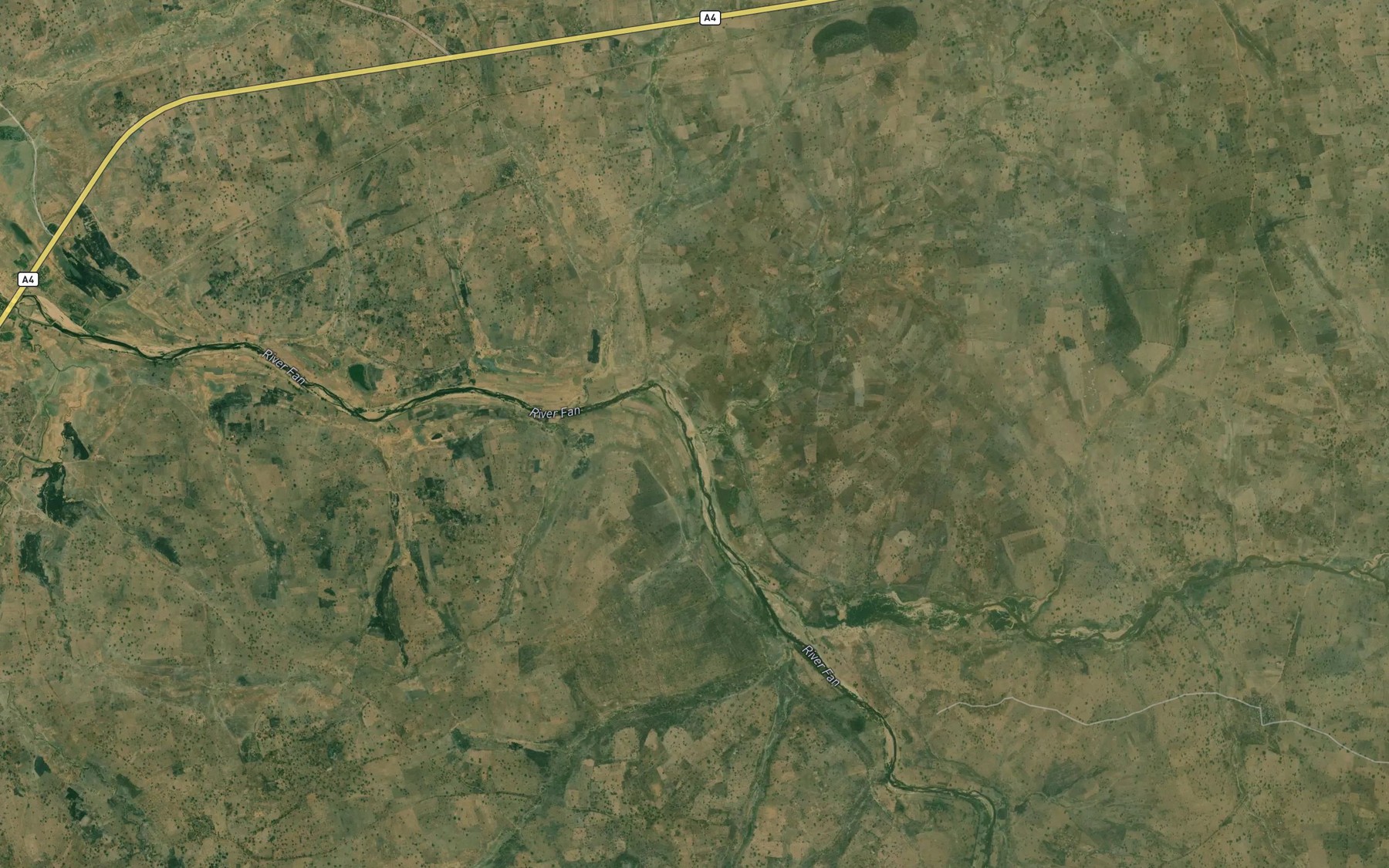 Satellite map of the River Ngolkonbi