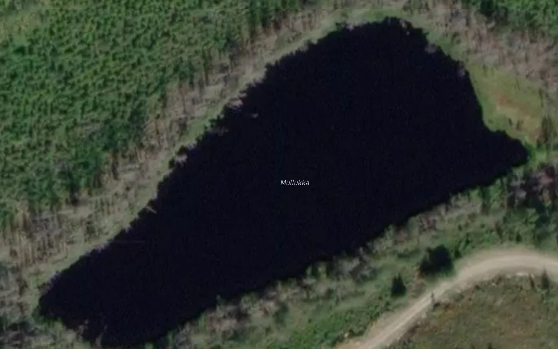 Satellite map of the Mullukka