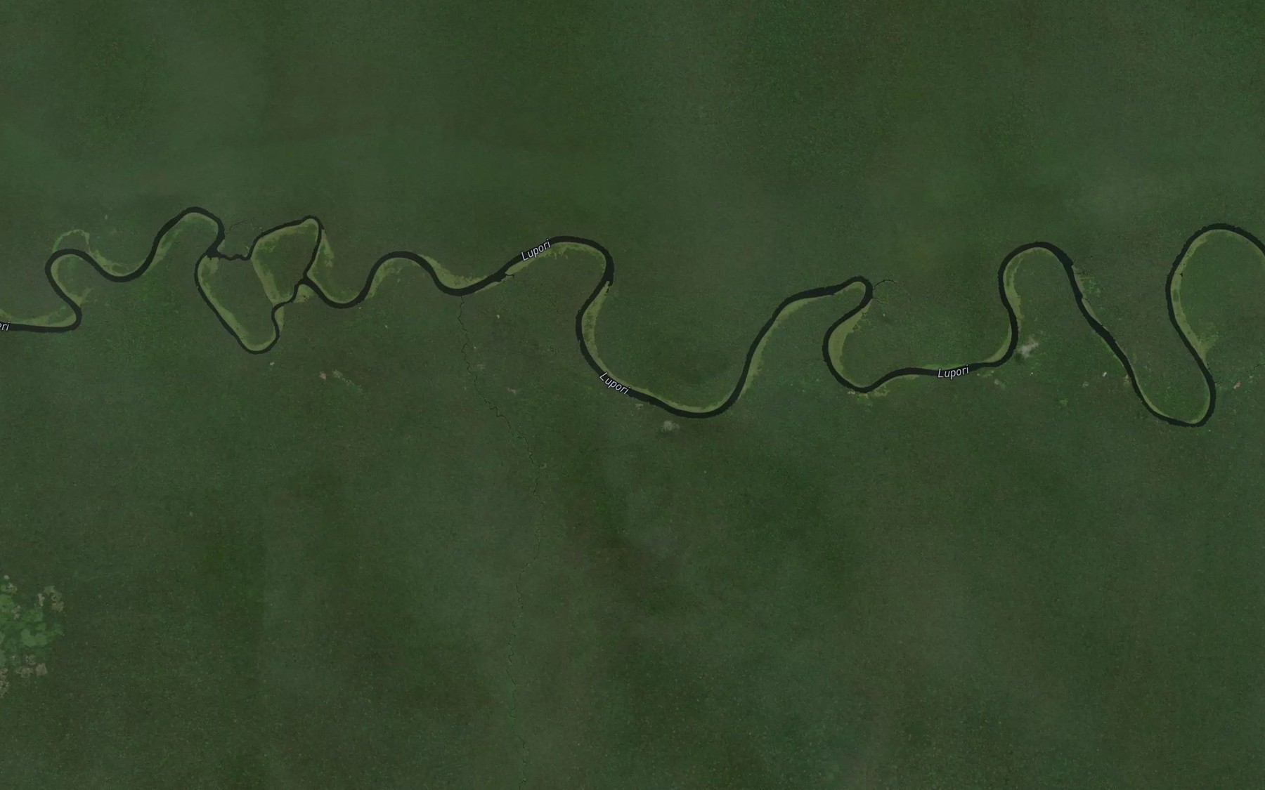 Satellite map of the Loola