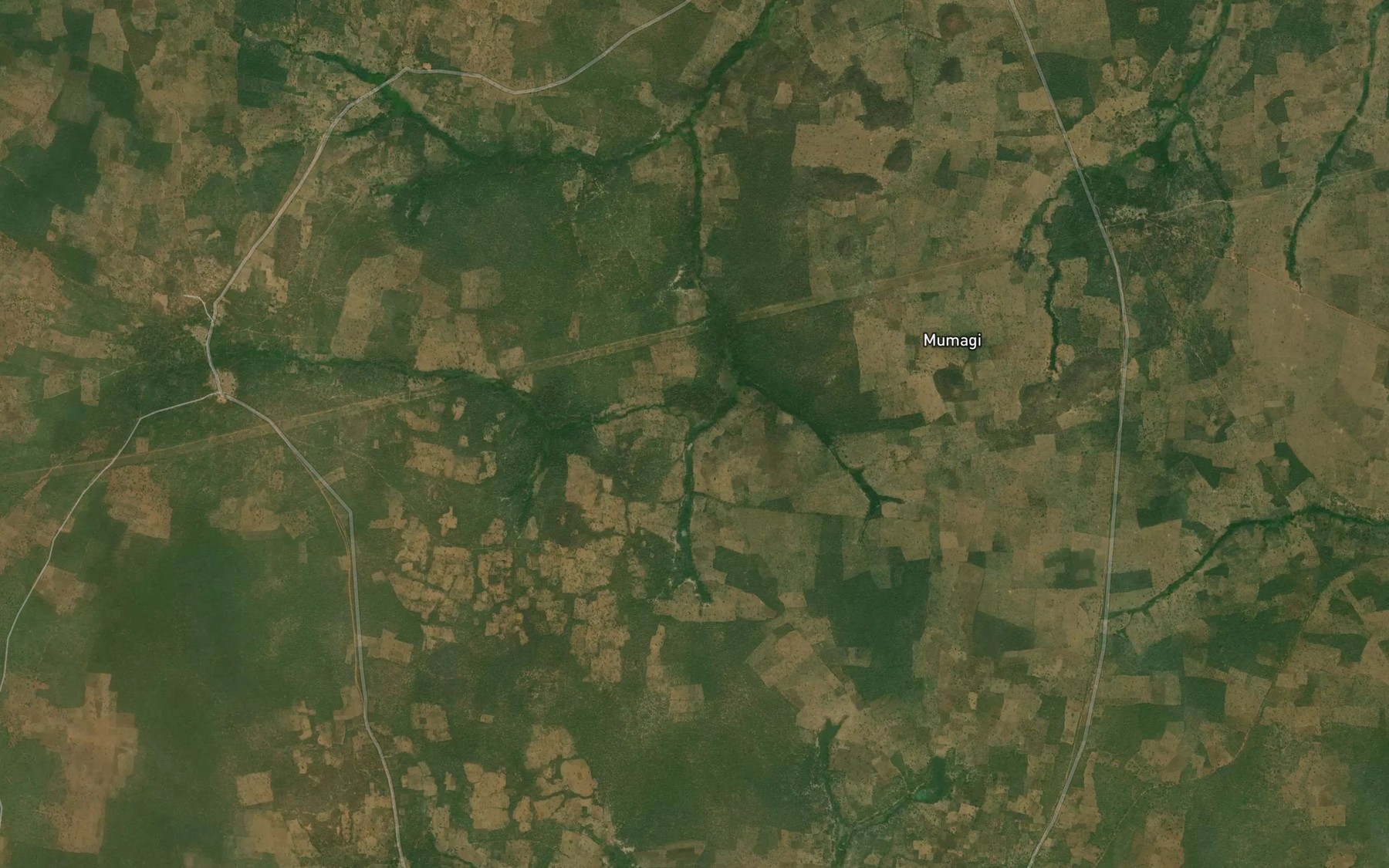 Satellite map of the River Kyanjia