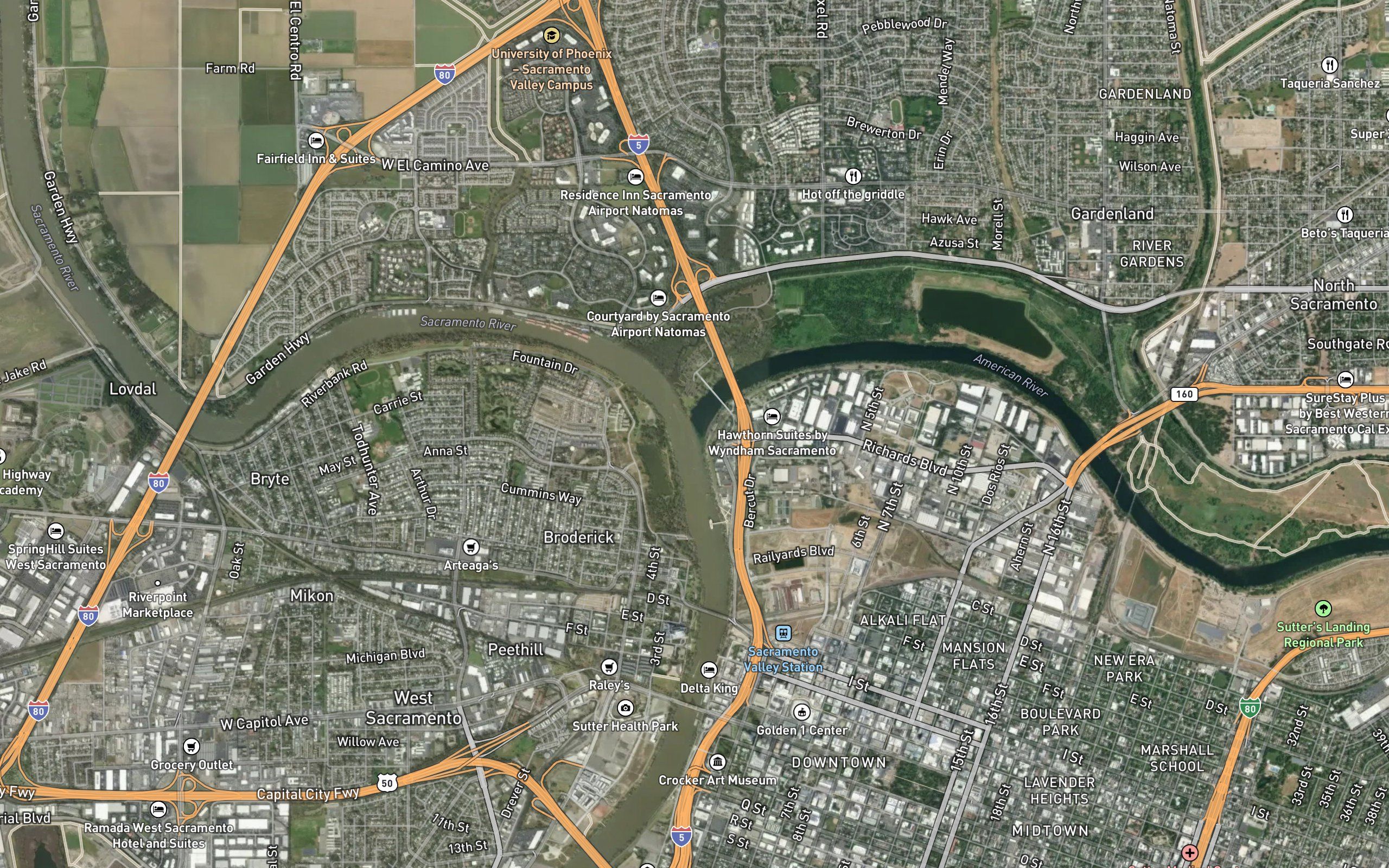 American River