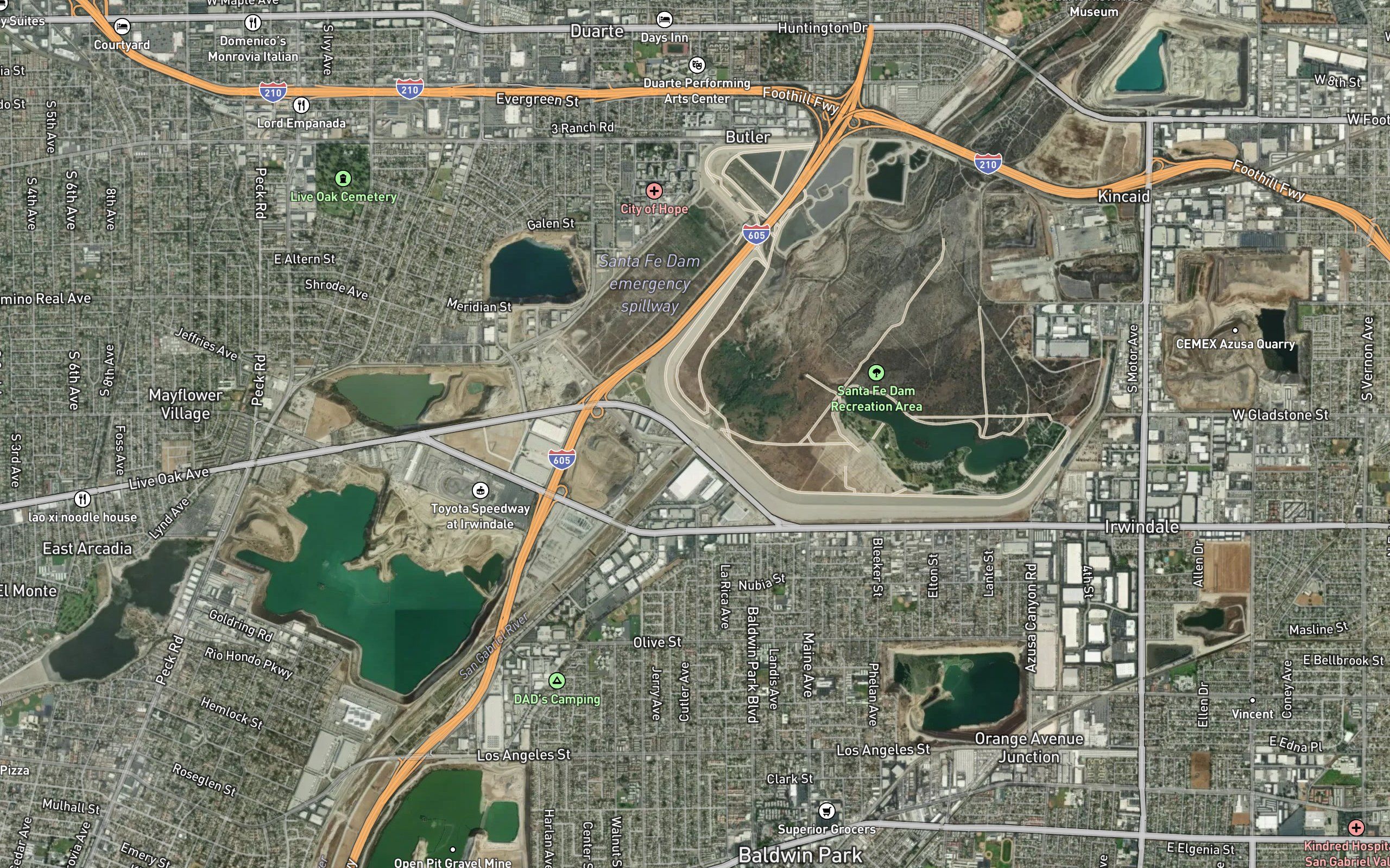 Santa Fe Flood Control Basin