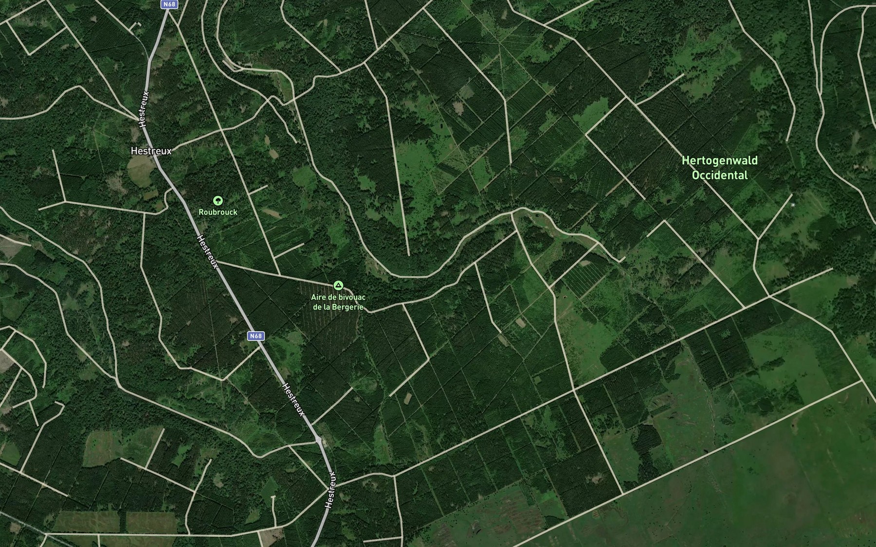 Satellite map of the Soor