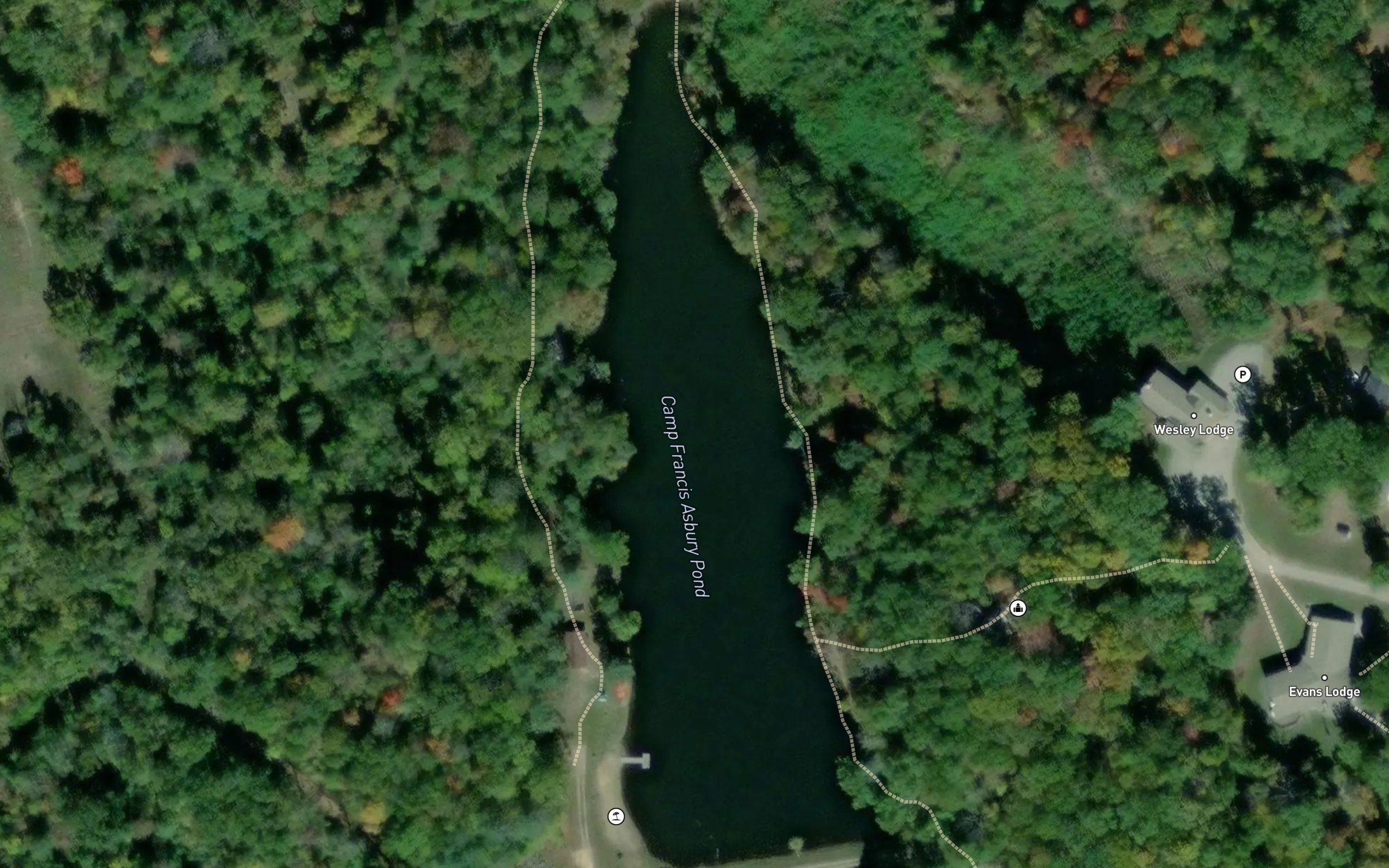 Camp Francis Asbury Pond