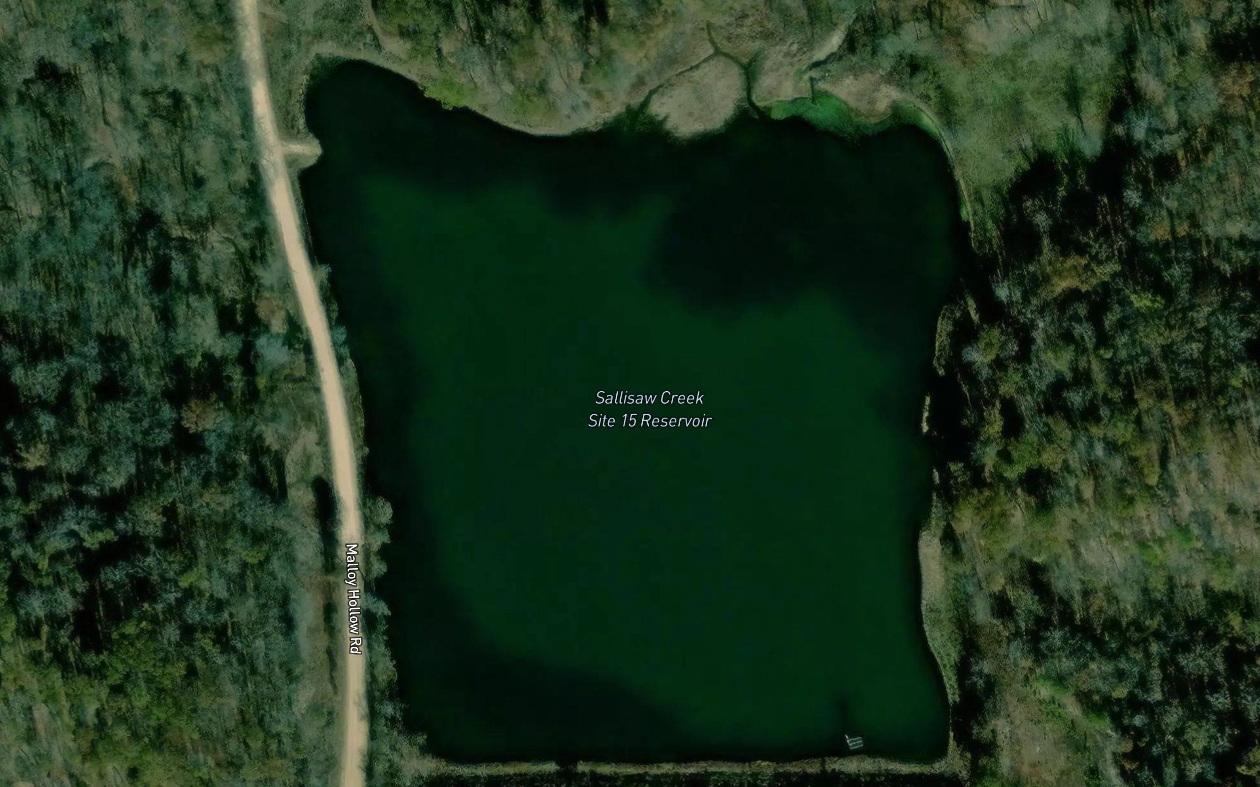 Sallisaw Creek Site 15 Reservoir
