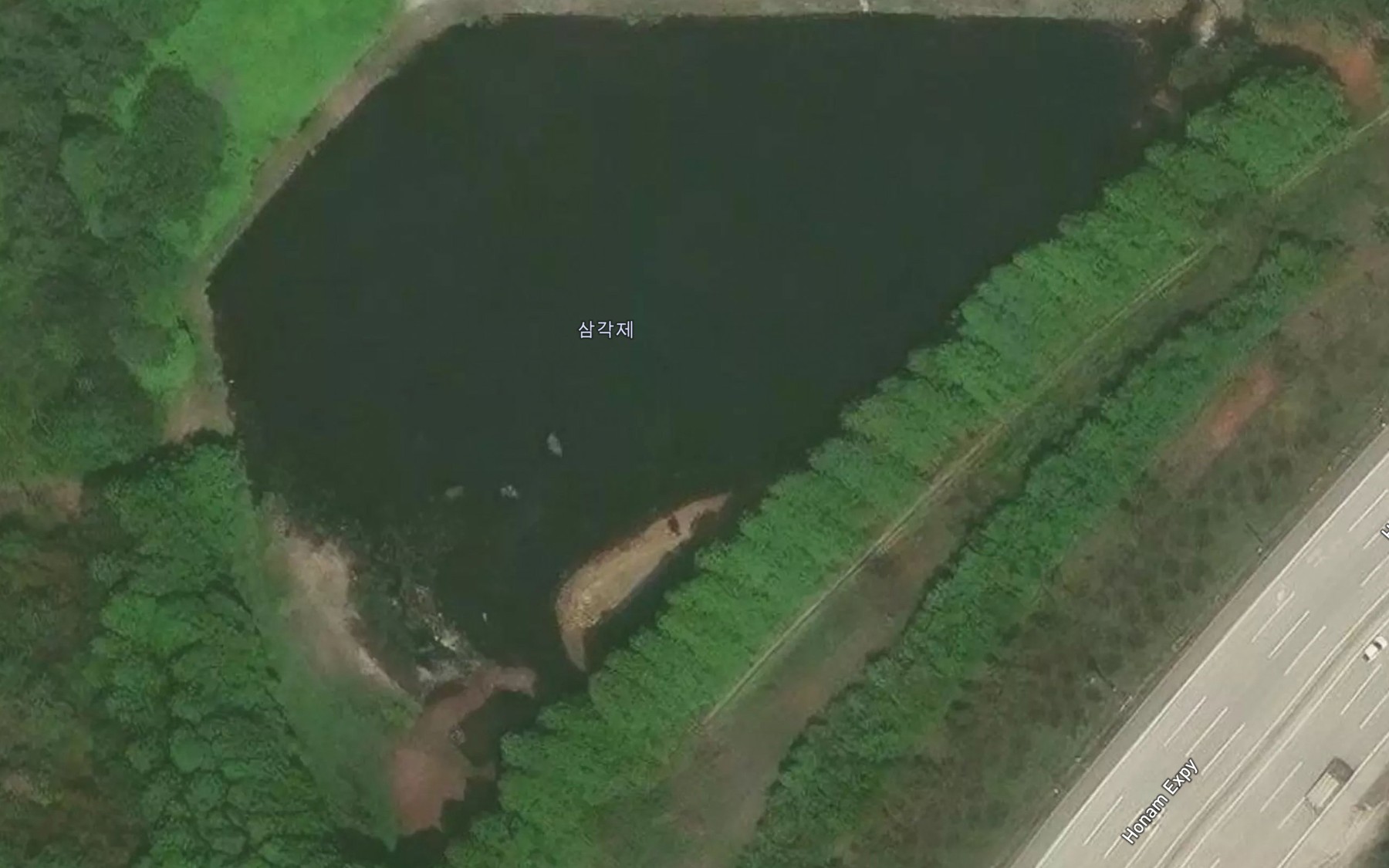 Satellite map of the Samgakje