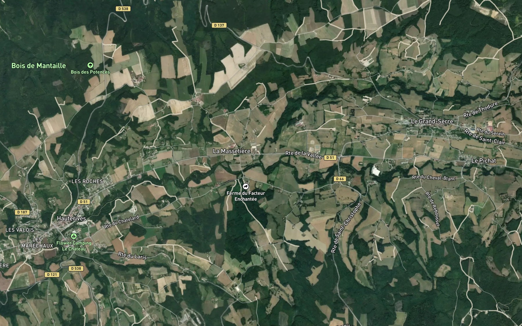 Satellite map of the Galaveyson