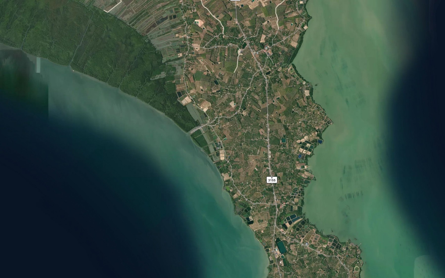 Satellite map of the Nong Wa Kok