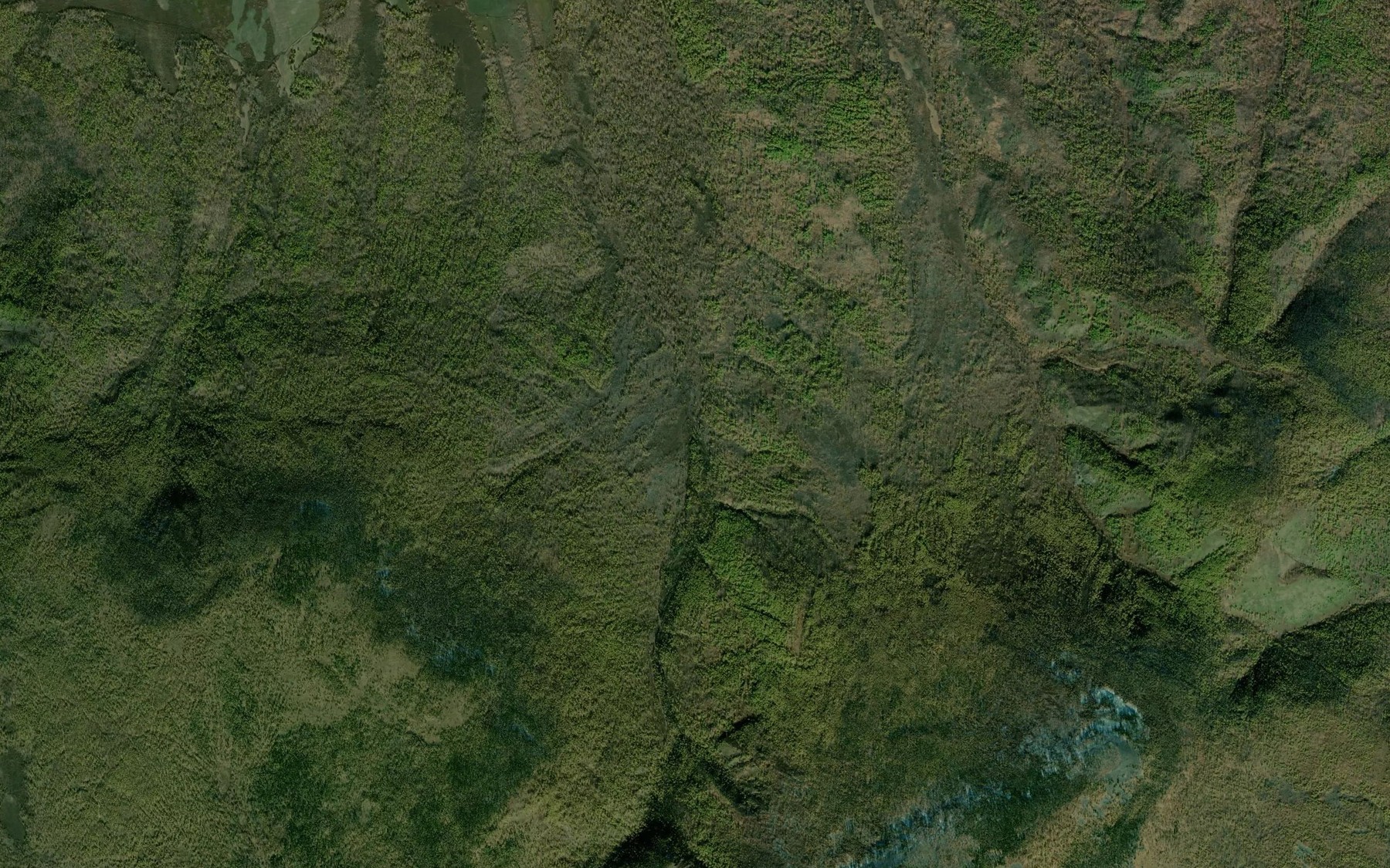 Satellite map of the Pad' Khulurnutuy