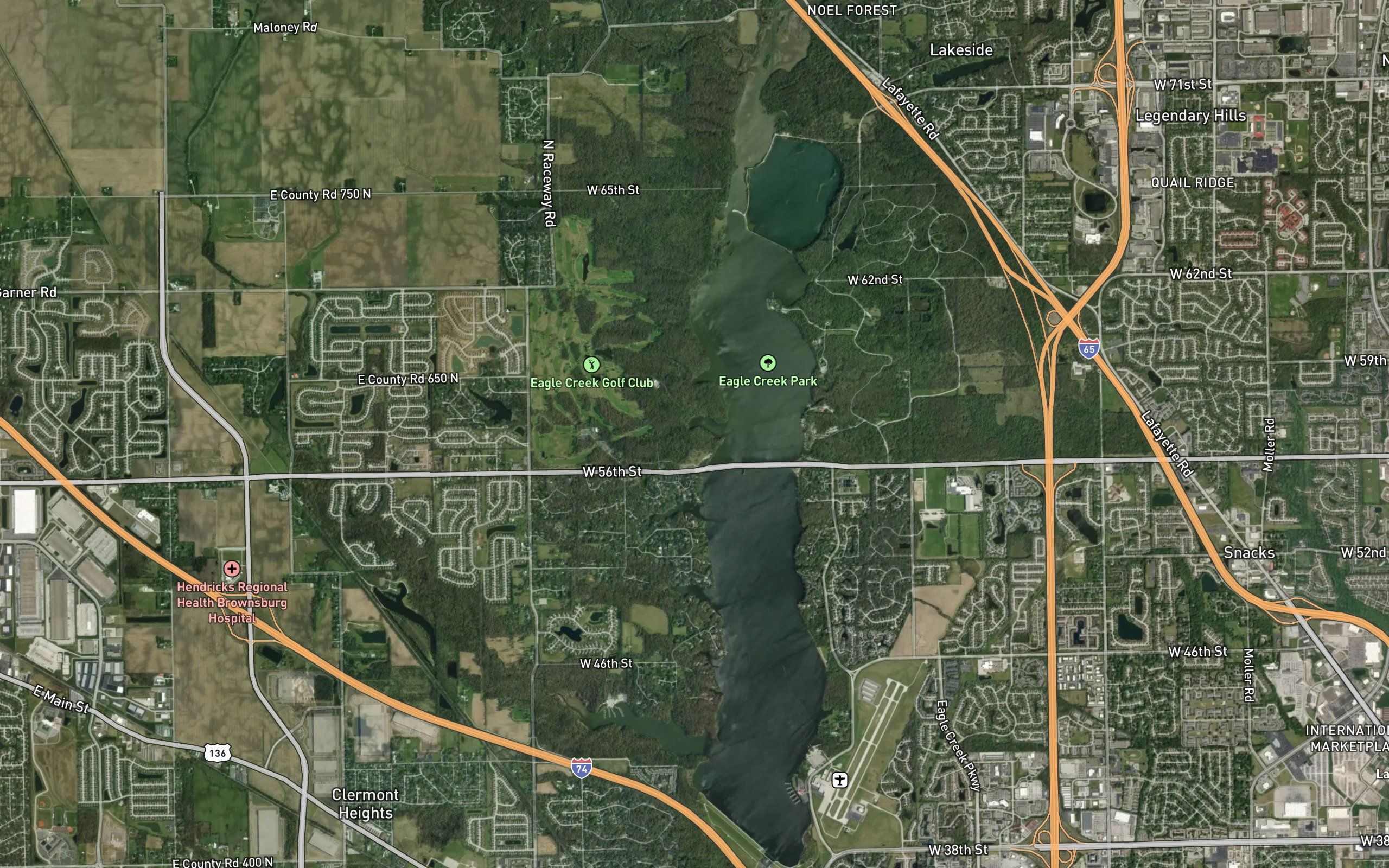 Eagle Creek Reservoir